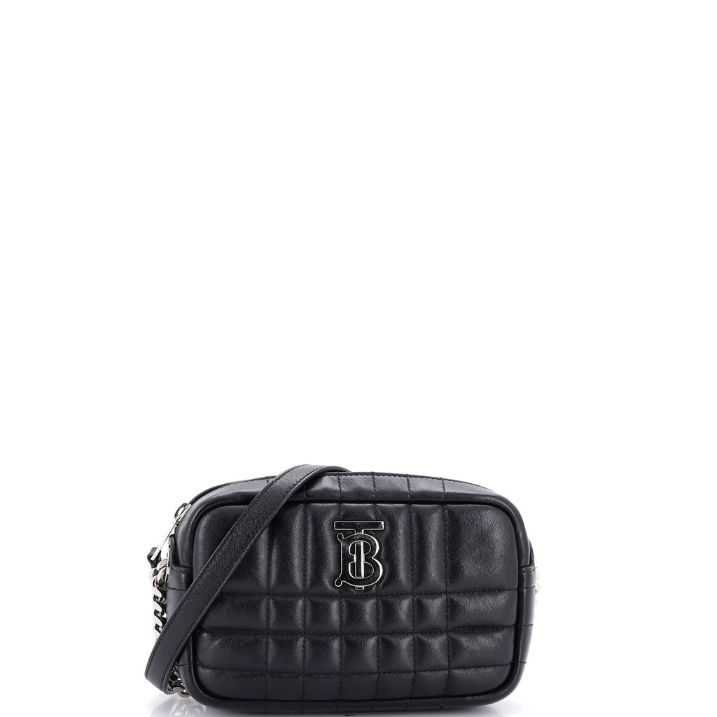 Lola Camera Bag Quilted Leather Mini