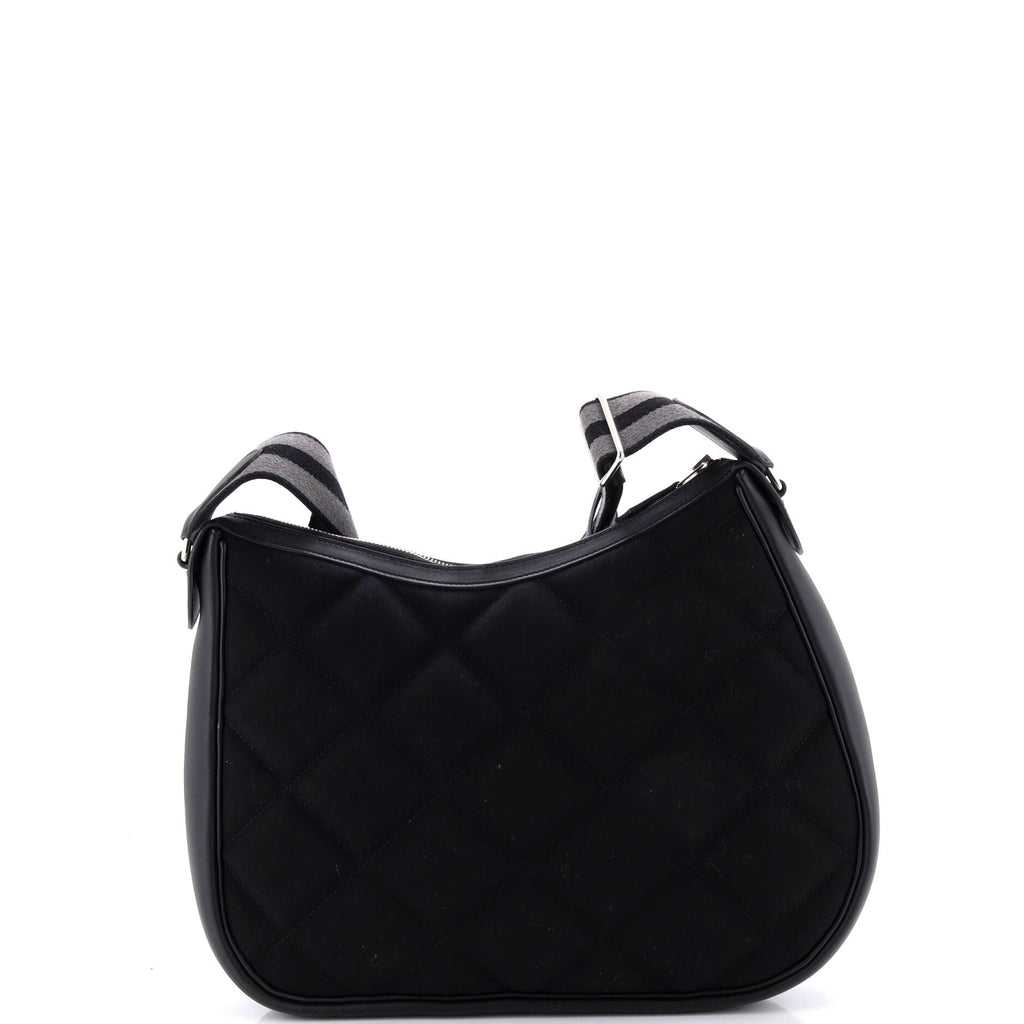 Horseback Shoulder Bag Woolycot Canvas and Leather