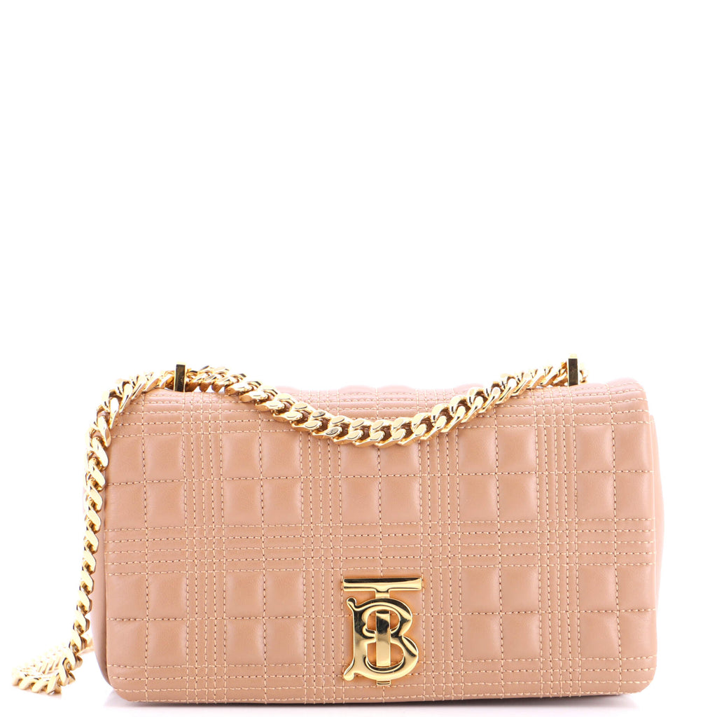 Lola Shoulder Bag Quilted Lambskin Small