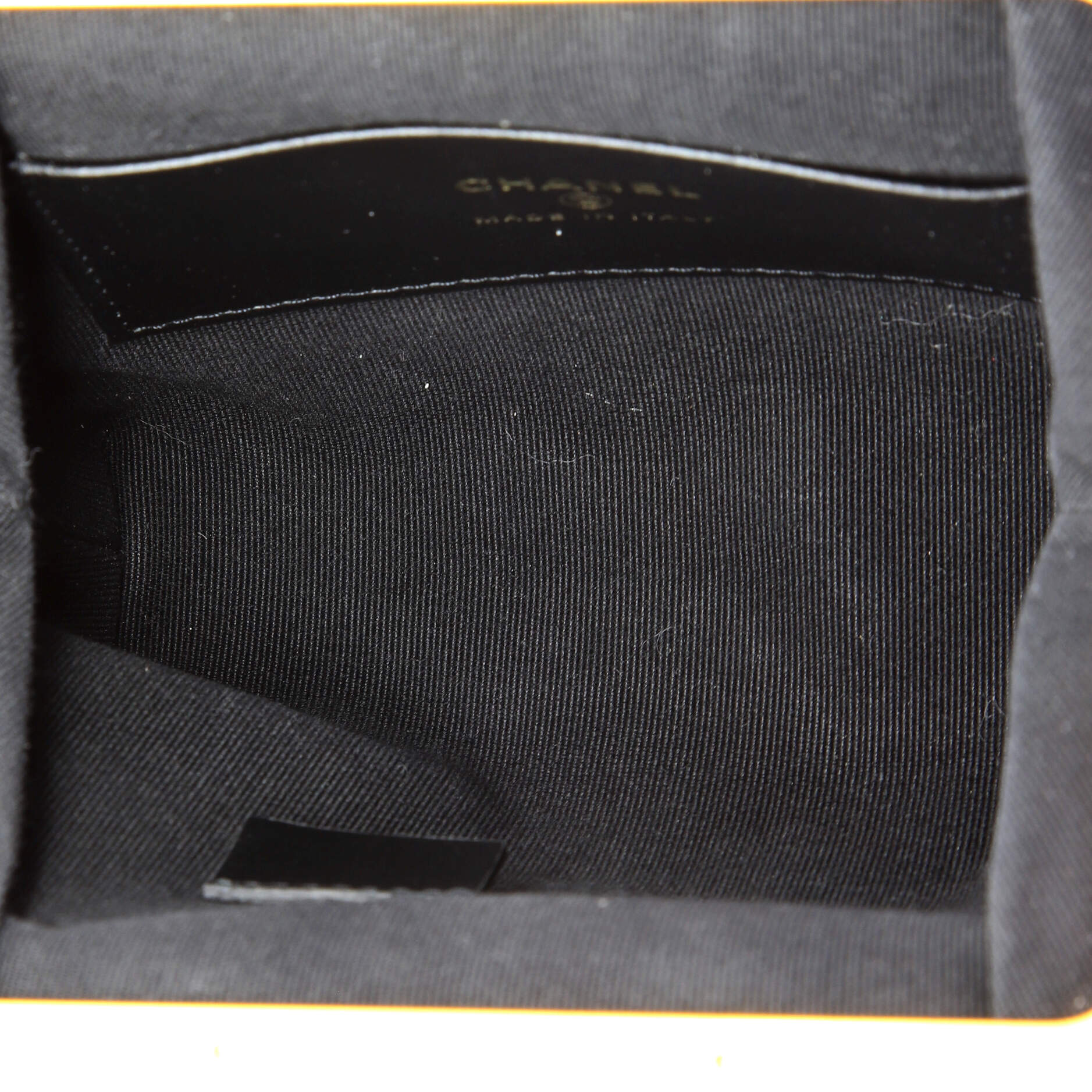 Bow Frame Clutch With Chain Quilted Patent with Lambskin Mini