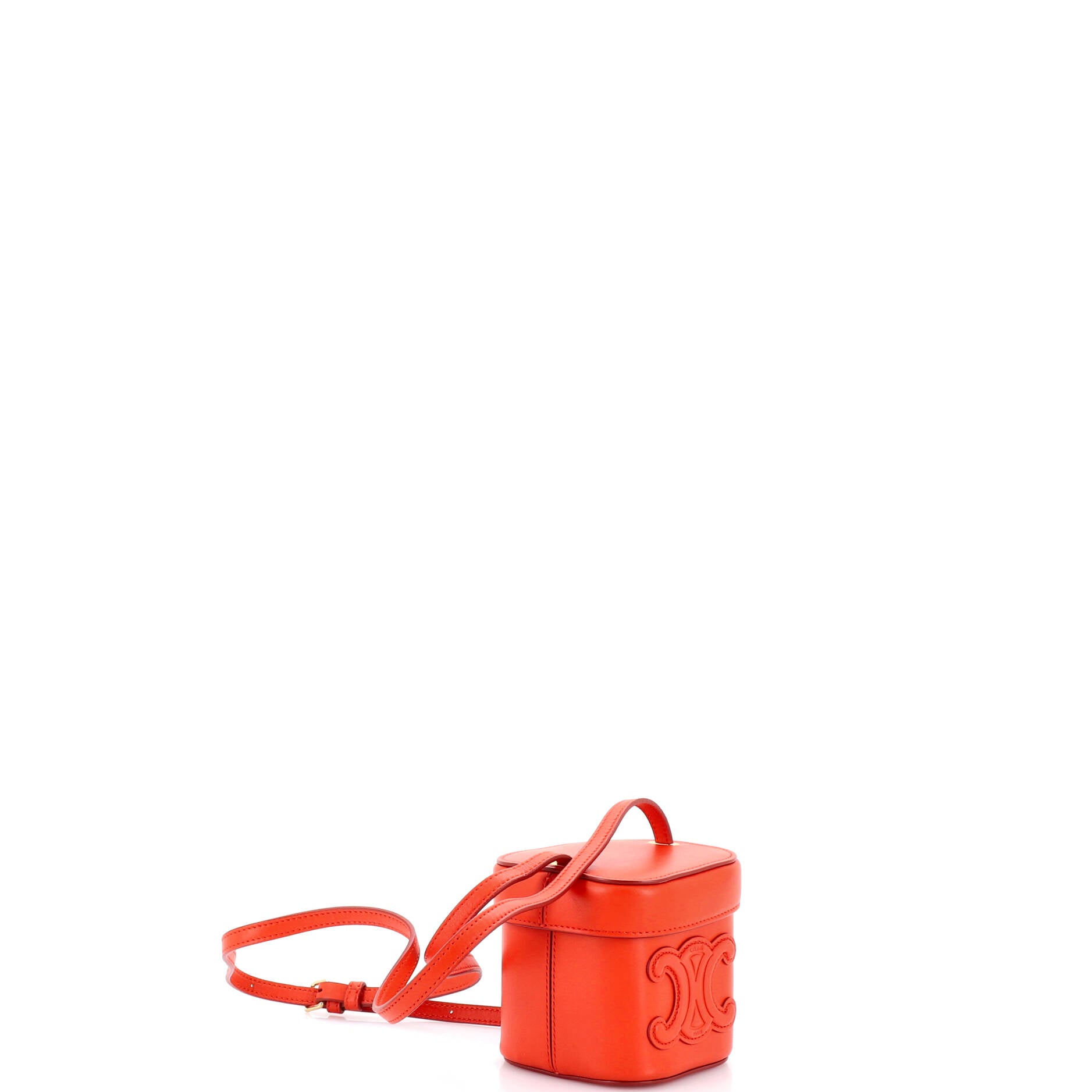 Cuir Triomphe Box Bag Leather Small