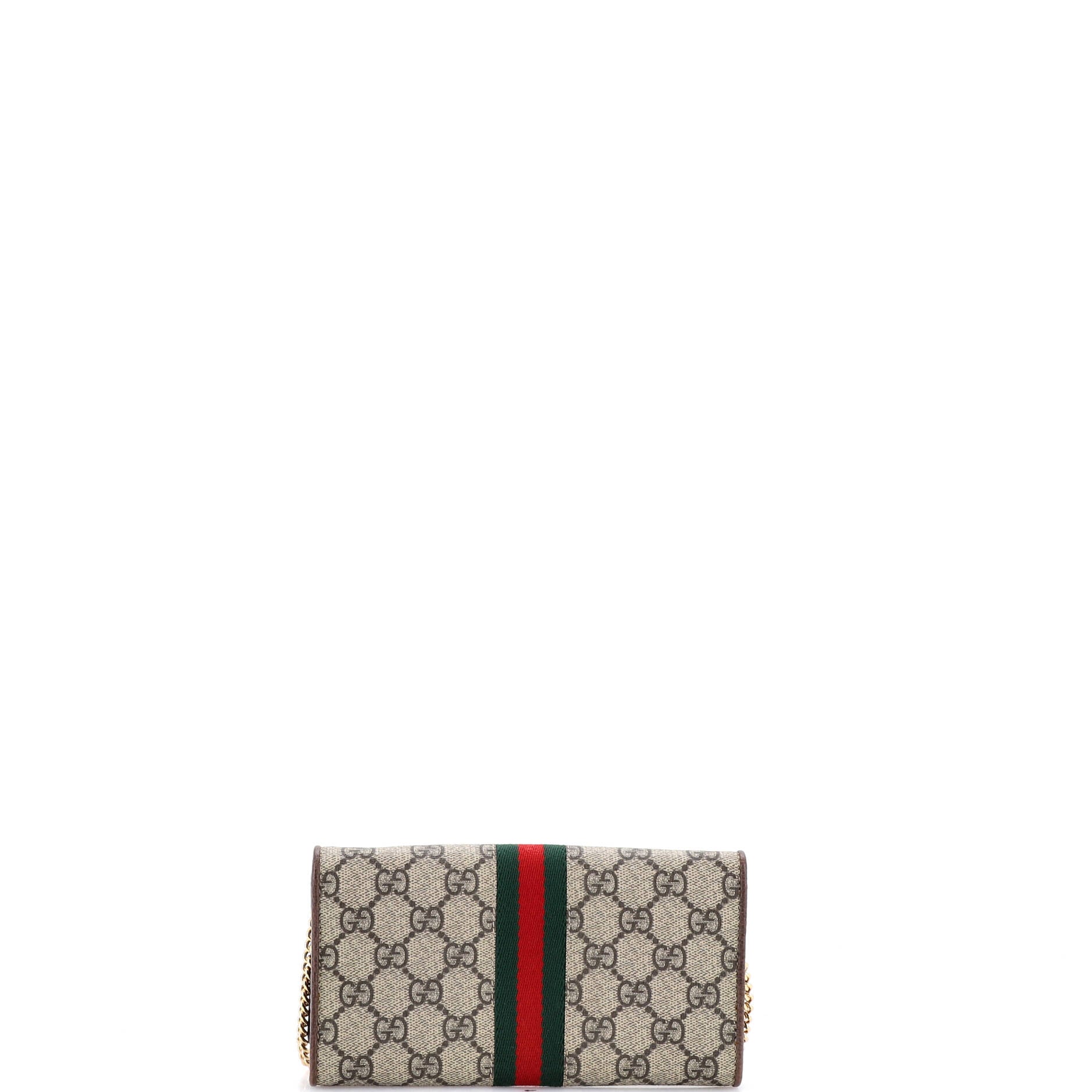 Ophidia Chain Wallet GG Coated Canvas