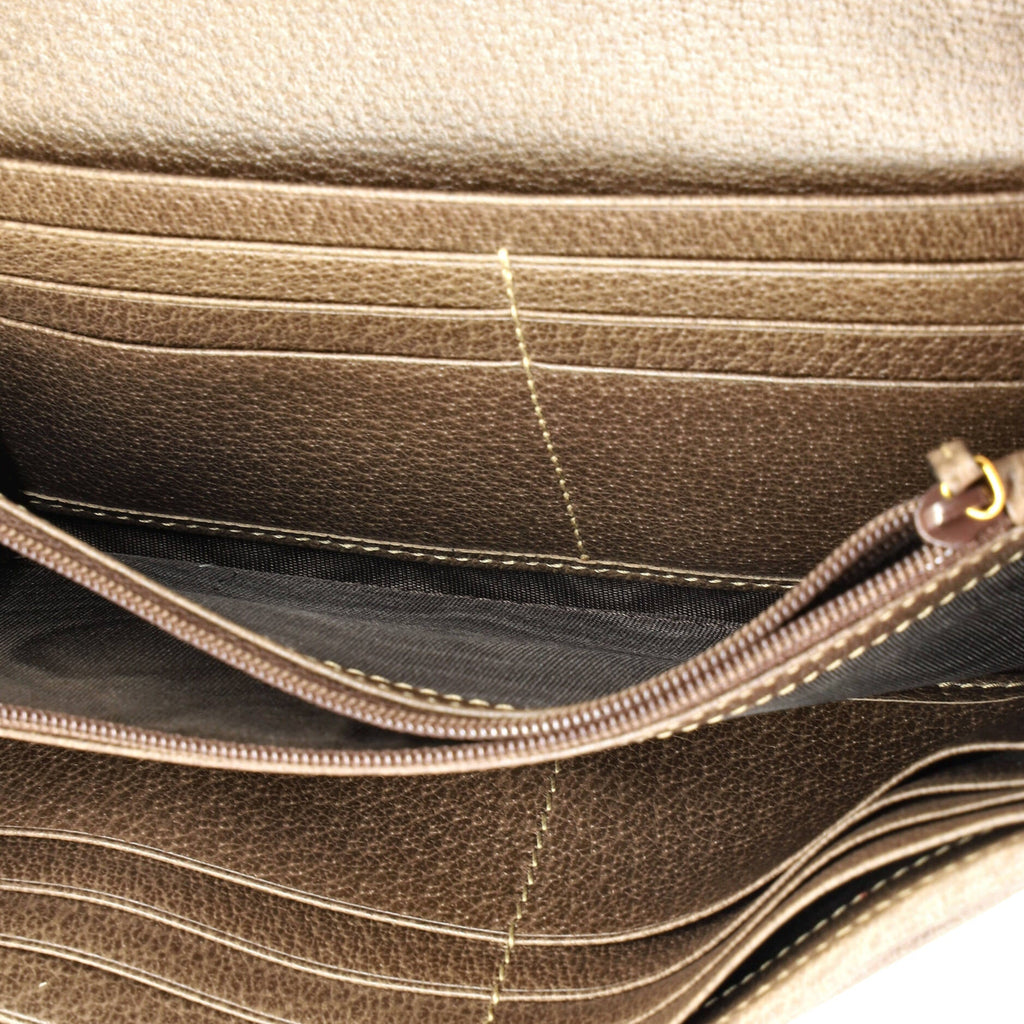 Ophidia Chain Wallet GG Coated Canvas