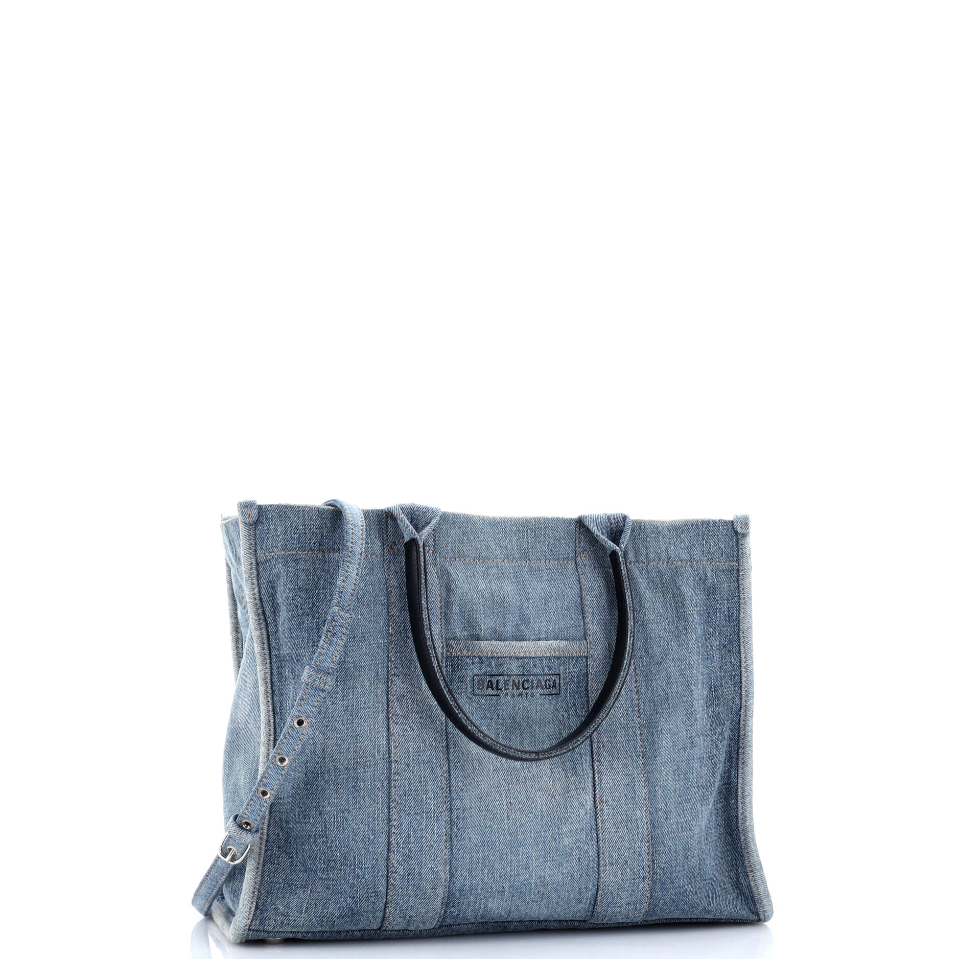 Hardware Tote Denim Small