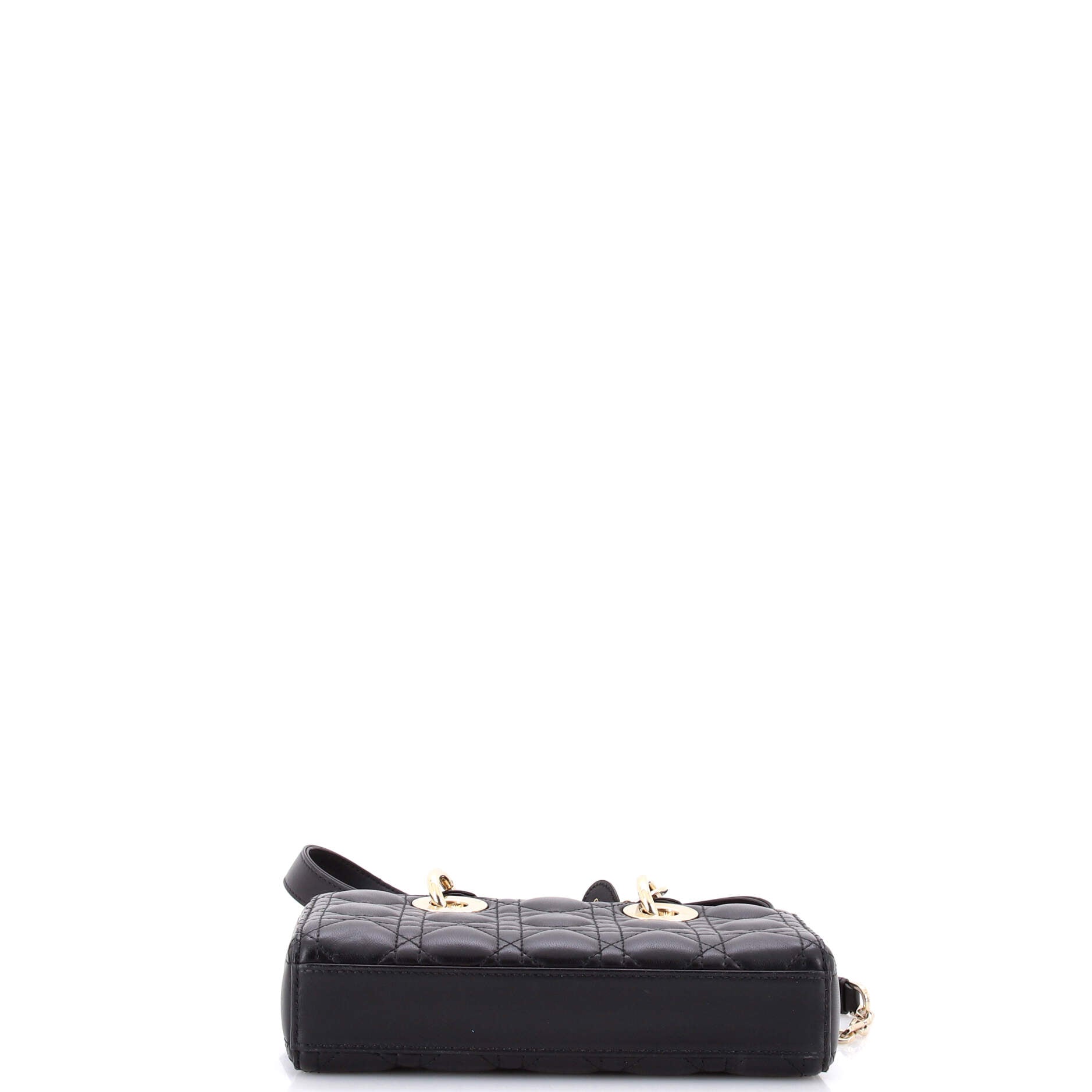 Lady D-Joy Bag Cannage Quilt Lambskin Small