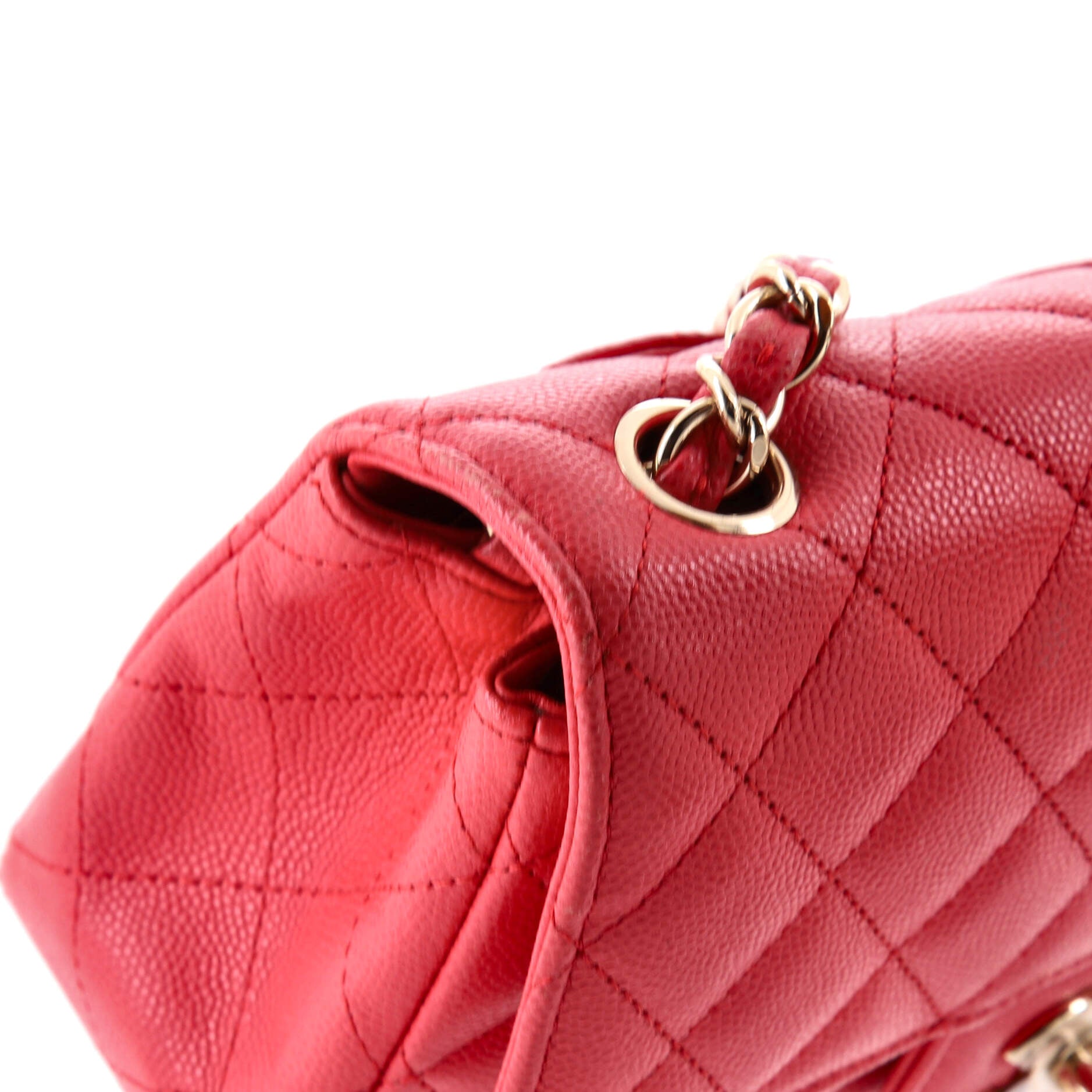 Classic Single Flap Bag Quilted Caviar Mini