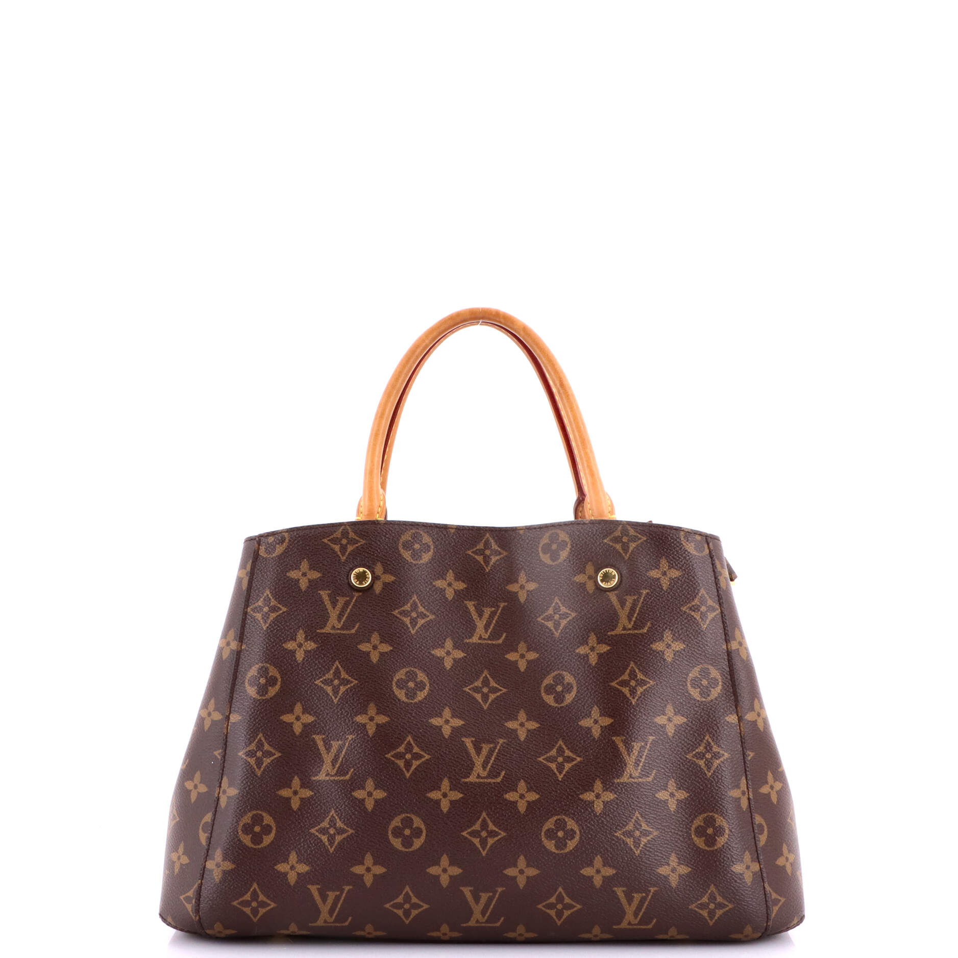 Montaigne Handbag Monogram Canvas MM