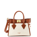 On My Side Tote Monogram Tufted Canvas PM
