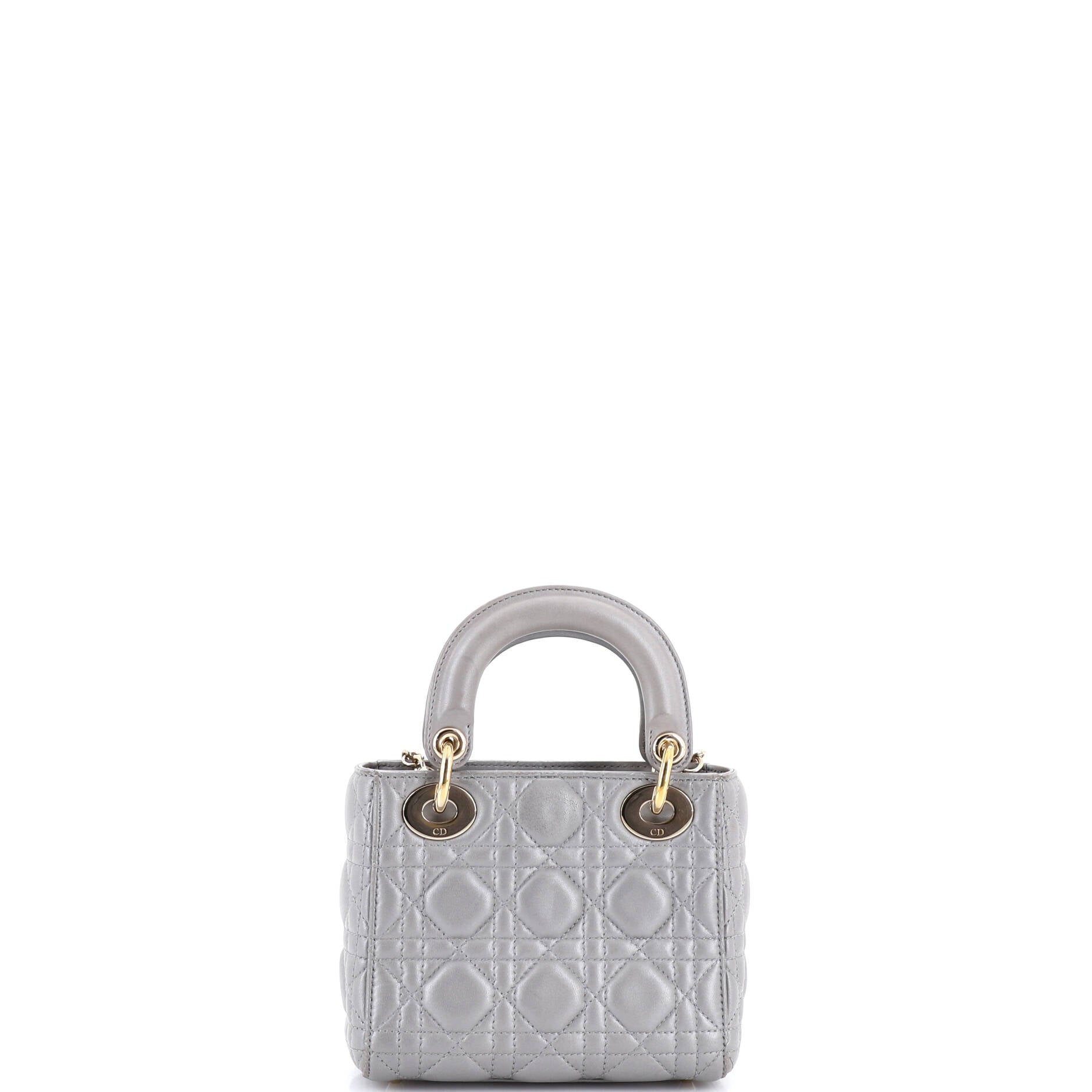 Lady Dior Chain Bag Cannage Quilt Lambskin Mini