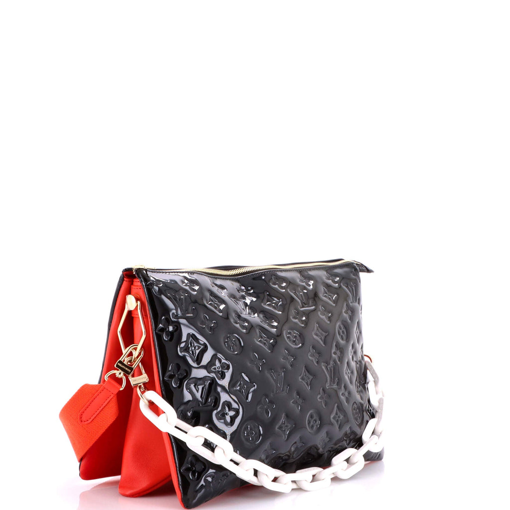 Coussin Bag Monogram Embossed Patent MM