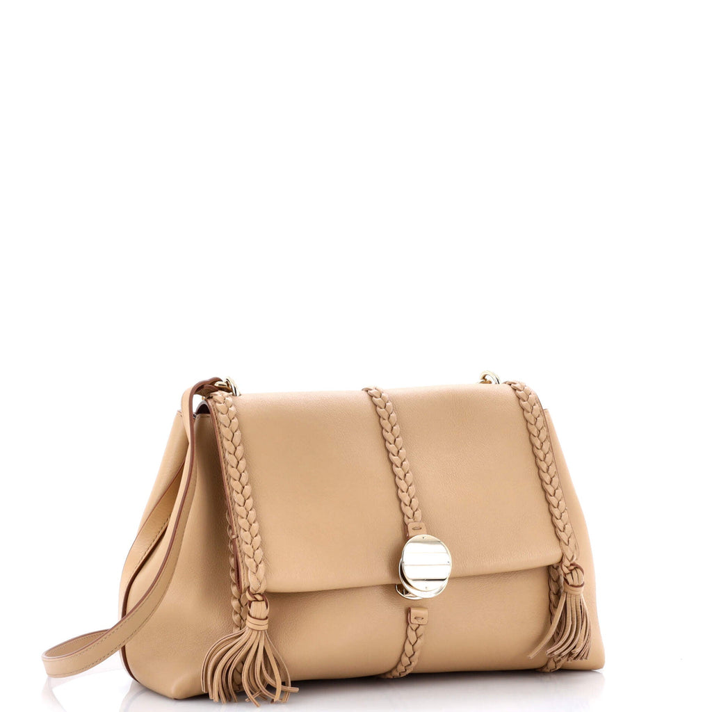 Penelope Soft Shoulder Bag Leather Medium
