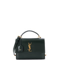 Sunset Top Handle Shoulder Bag Leather Medium
