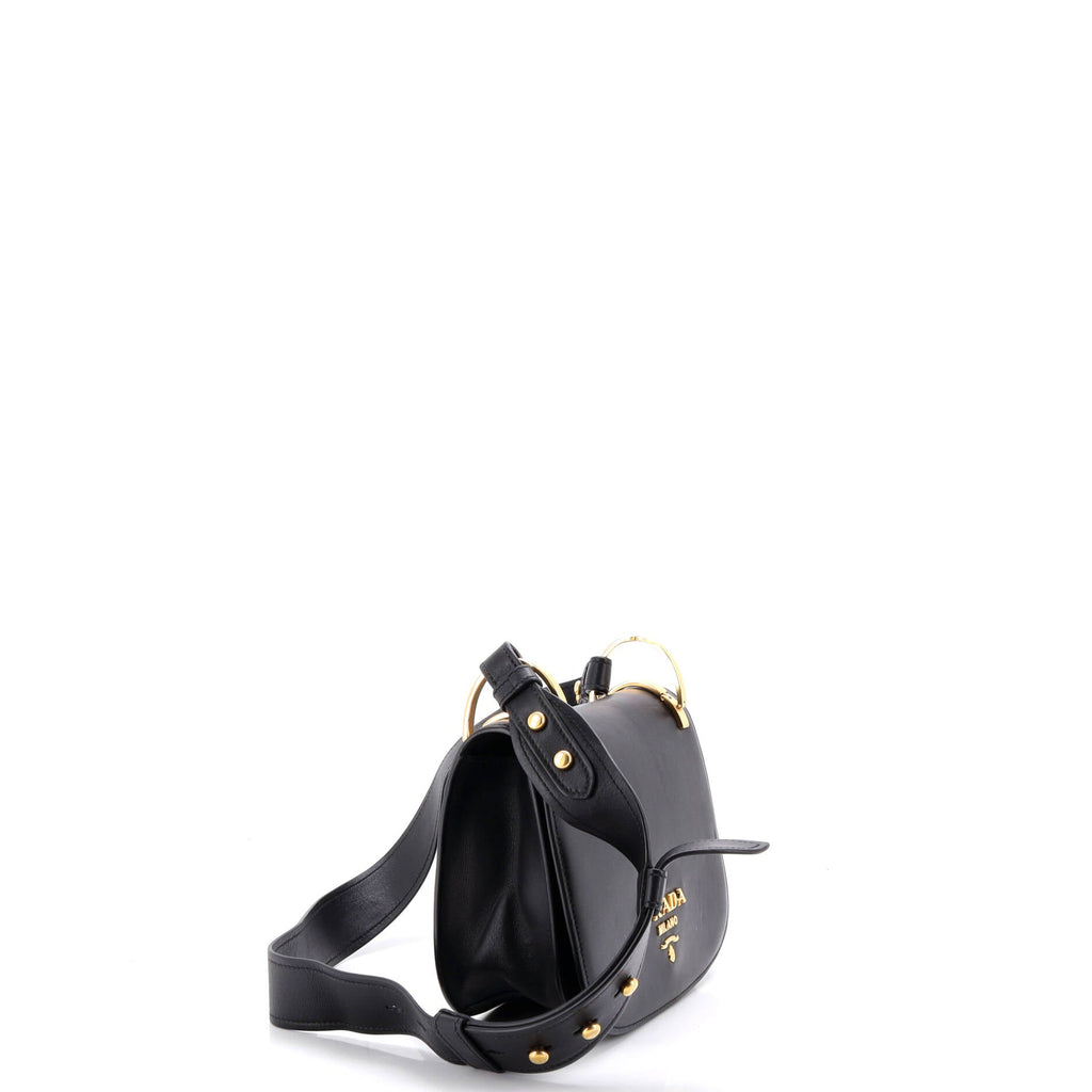 Pionniere Saddle Crossbody Bag City Calfskin Small