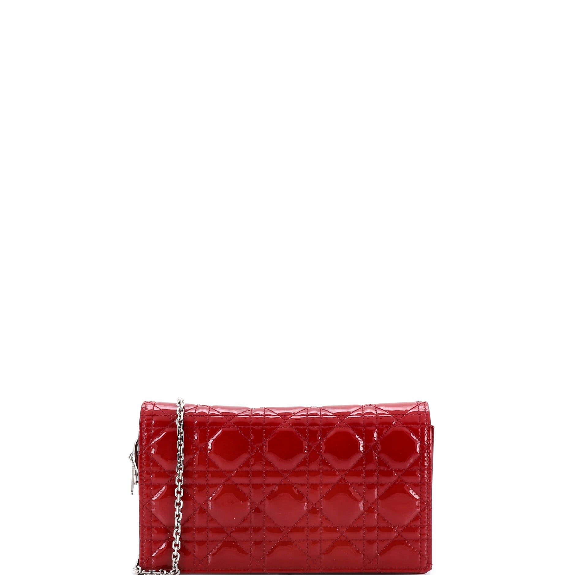 Lady Dior Chain Pouch Cannage Quilt Patent