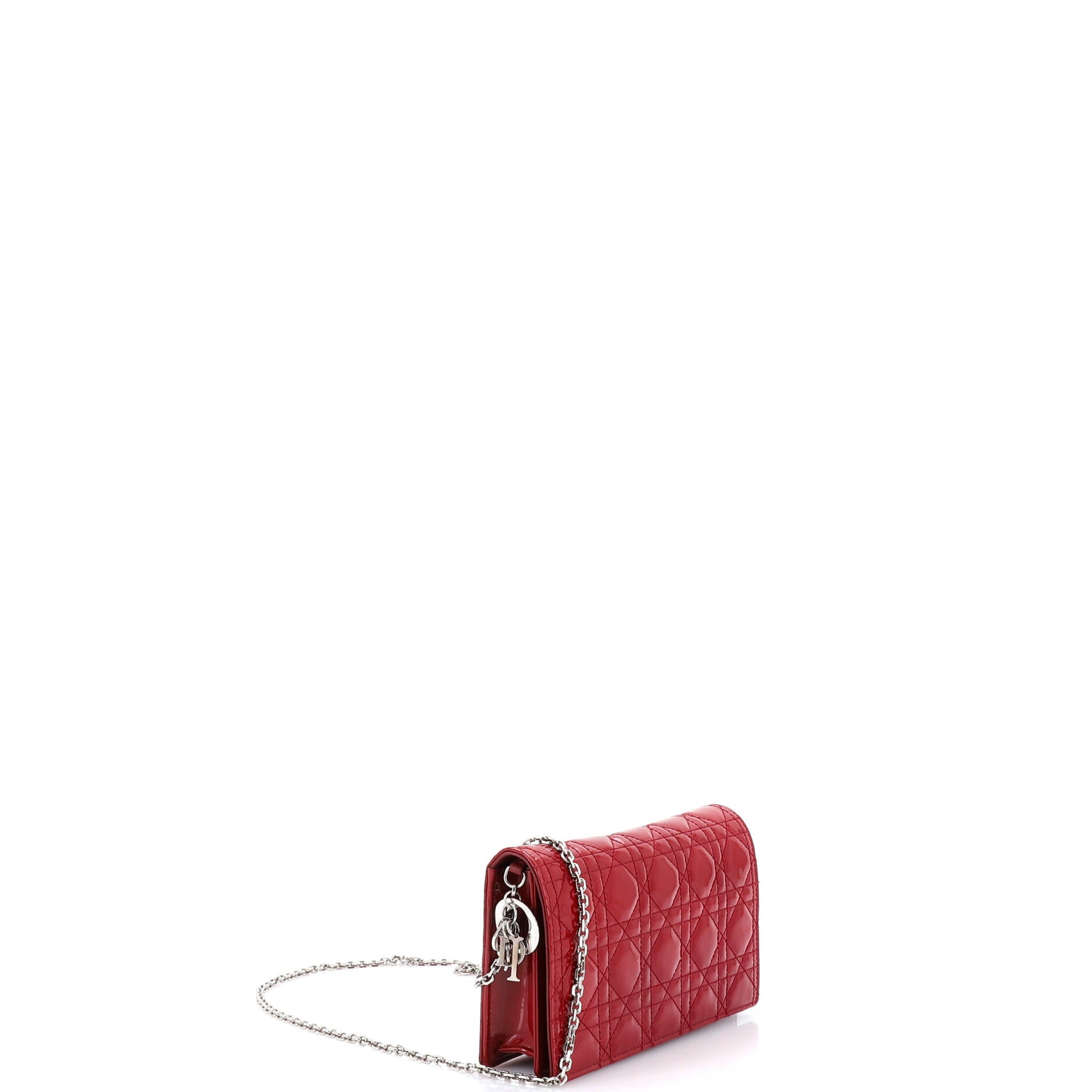 Lady Dior Chain Pouch Cannage Quilt Patent