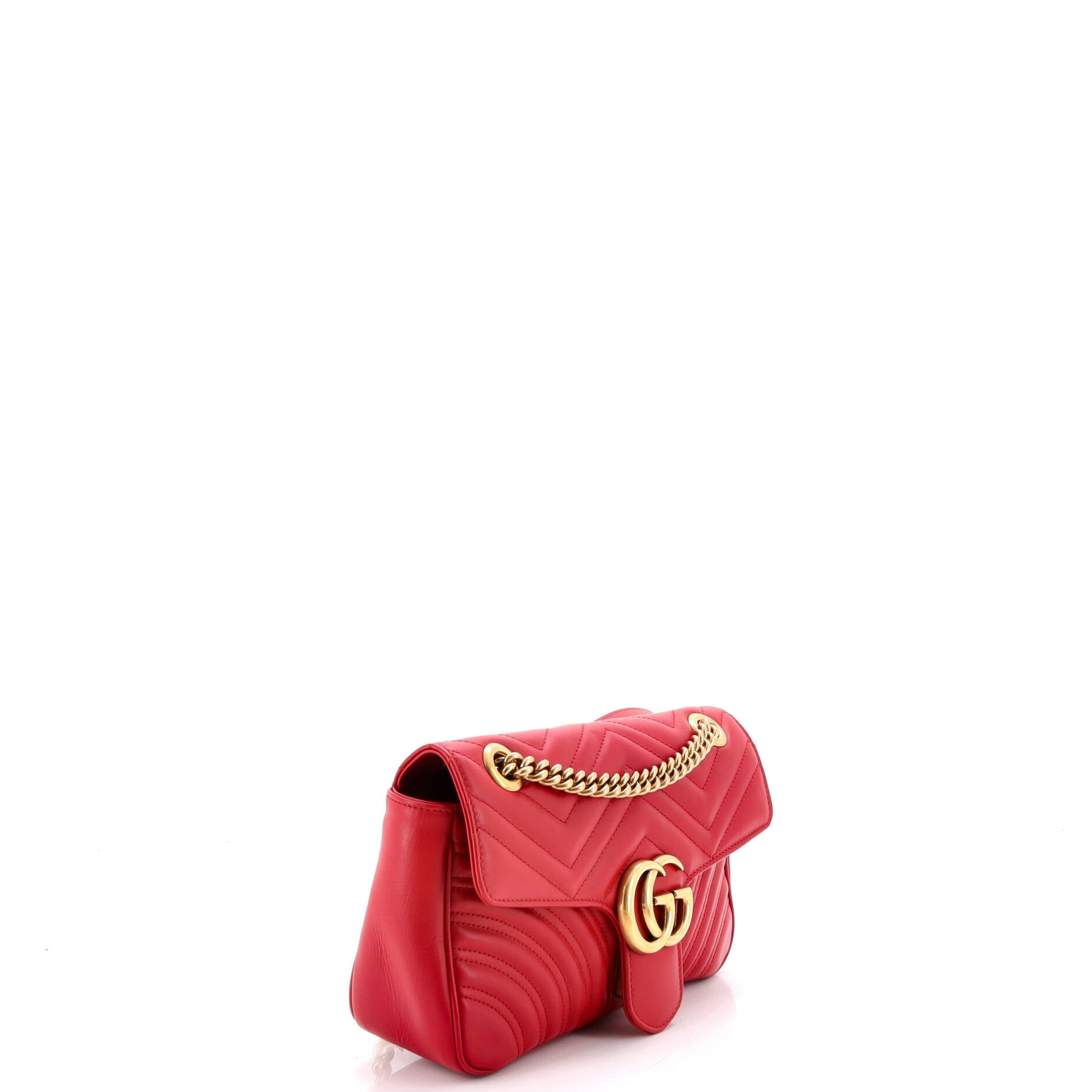 GG Marmont Flap Bag Matelasse Leather Small
