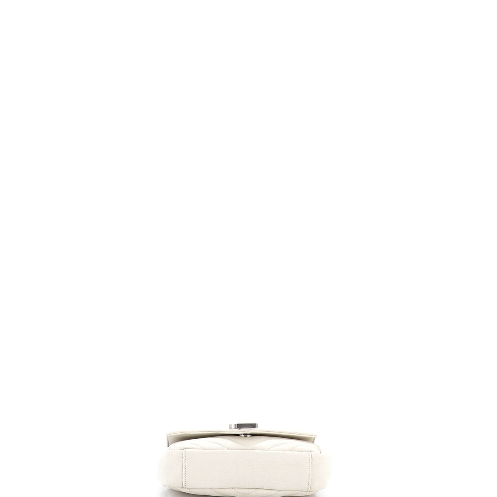 Classic Monogram Crossbody Bag Matelasse Chevron Leather Baby