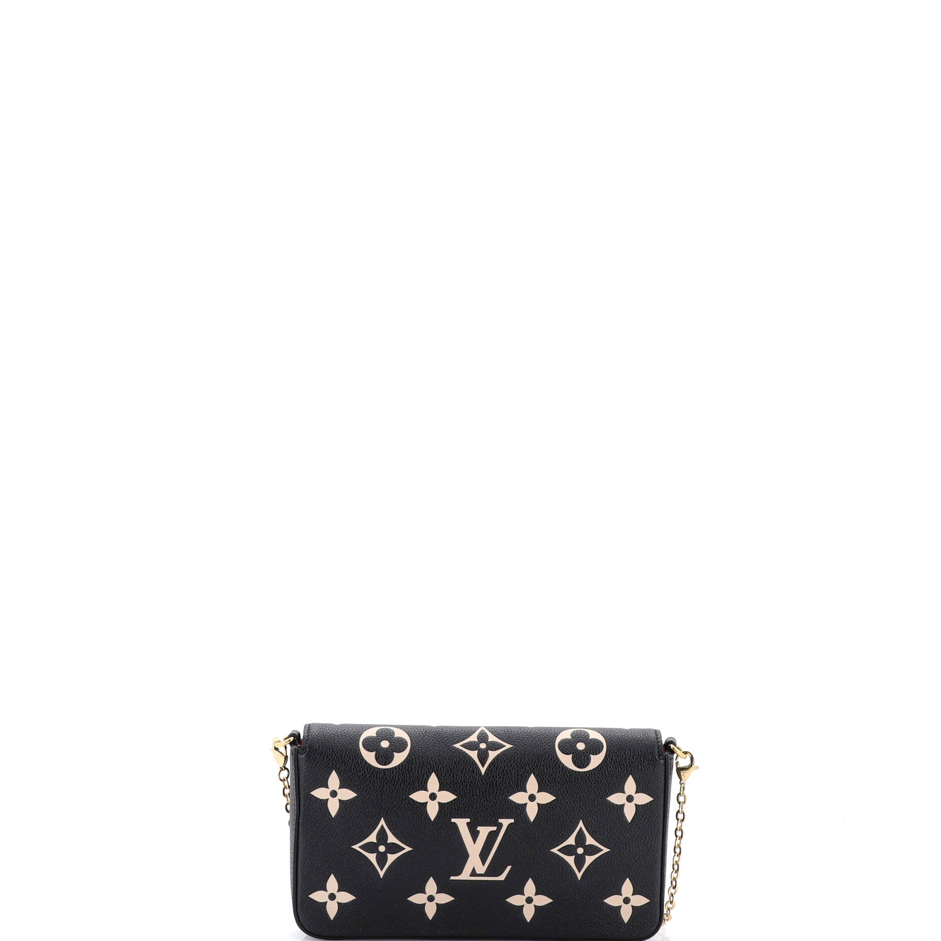 Felicie Pochette Bicolor Monogram Empreinte Giant