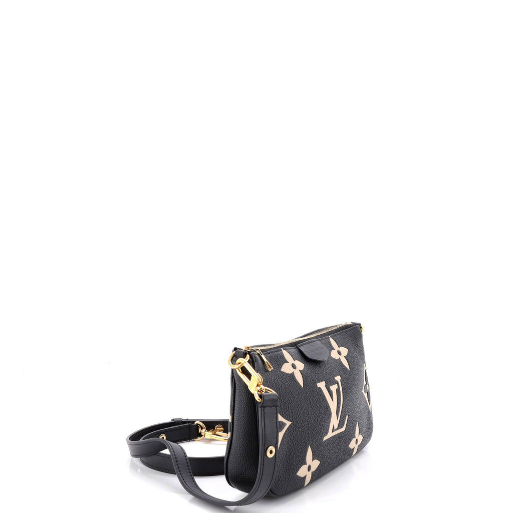 Multi Pochette Accessoires Bicolor Monogram Empreinte Giant