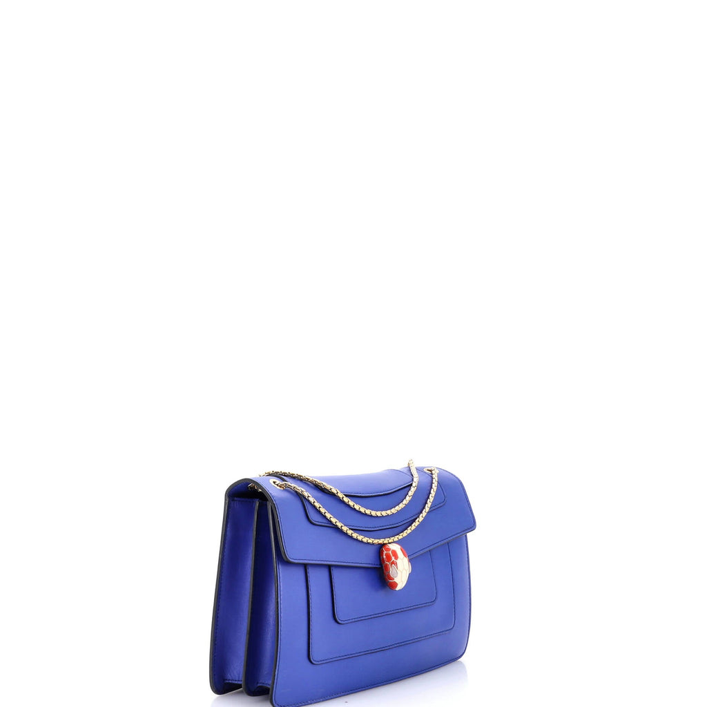 Serpenti Forever Shoulder Bag Leather Small