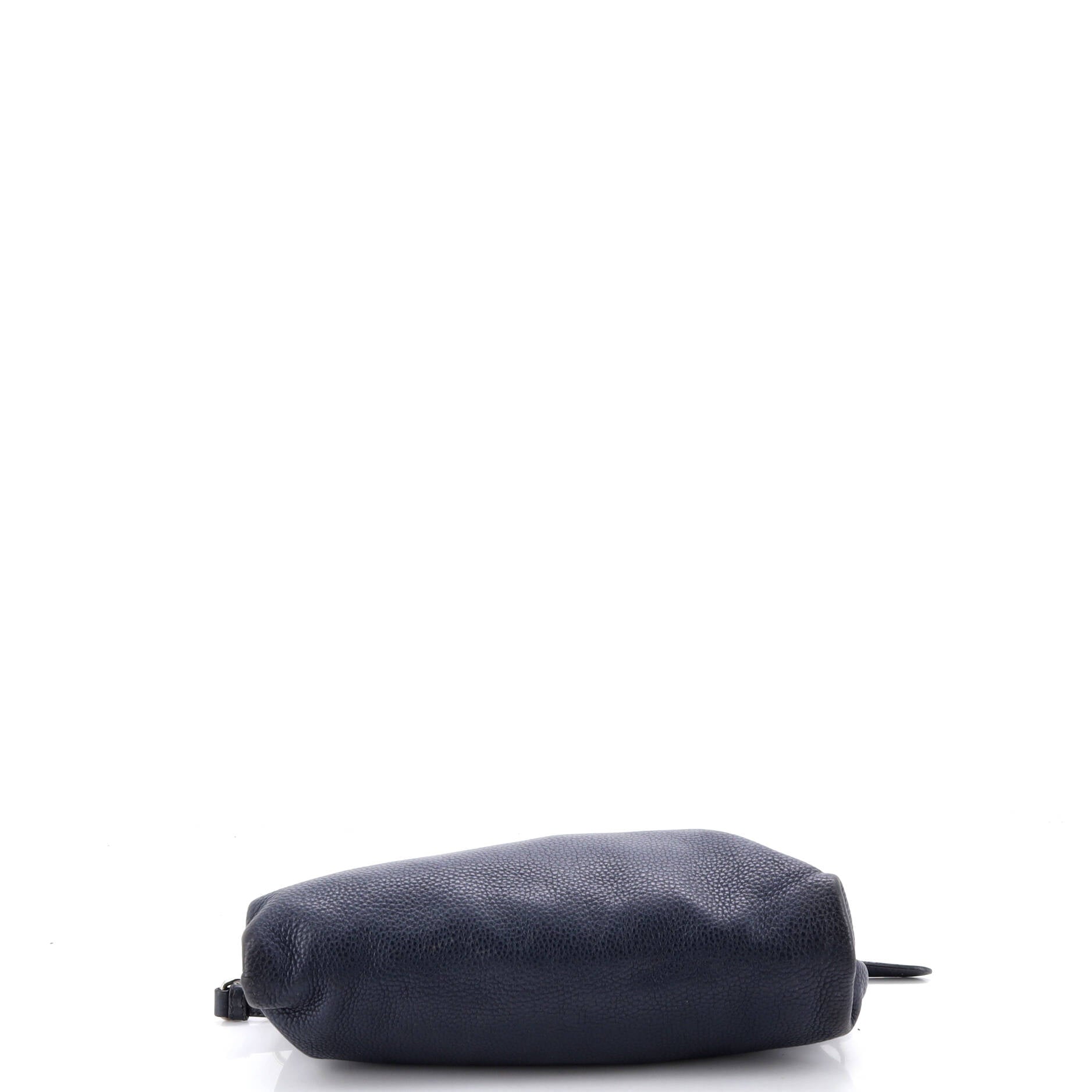 Flat Zip Crossbody Bag Vitello Daino Mini