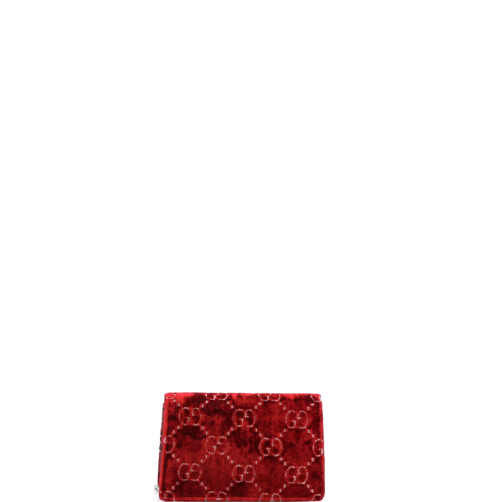 Dionysus Bag Velvet Super Mini