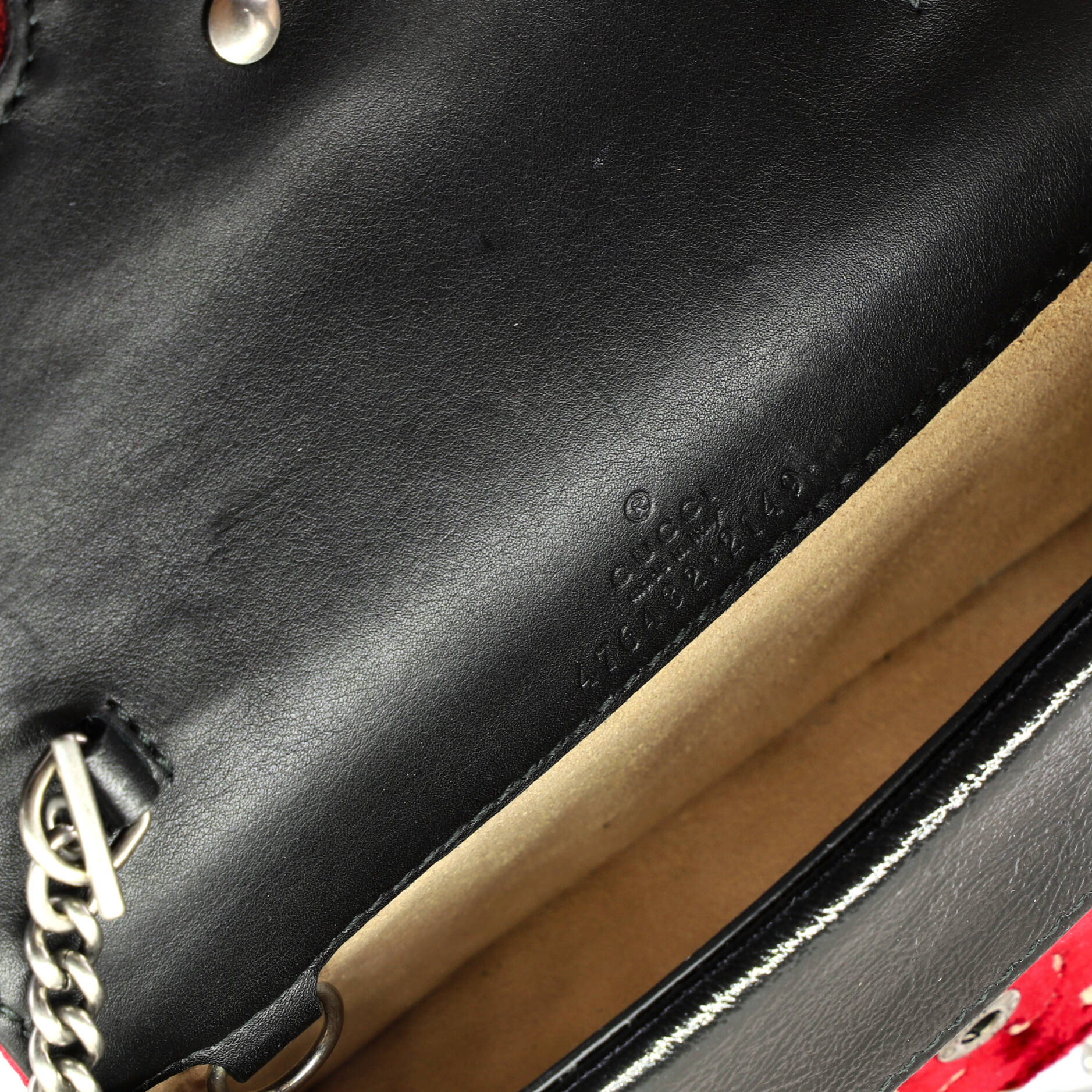 Dionysus Bag Velvet Super Mini