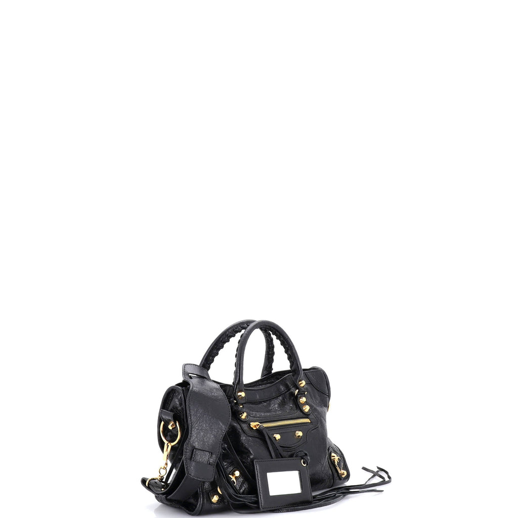 City Classic Studs Bag Leather Small
