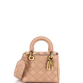 Supple Lady Dior Bag Cannage Studded Lambskin Small