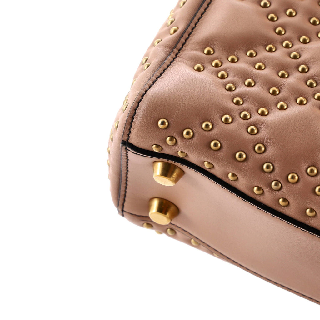 Supple Lady Dior Bag Cannage Studded Lambskin Small