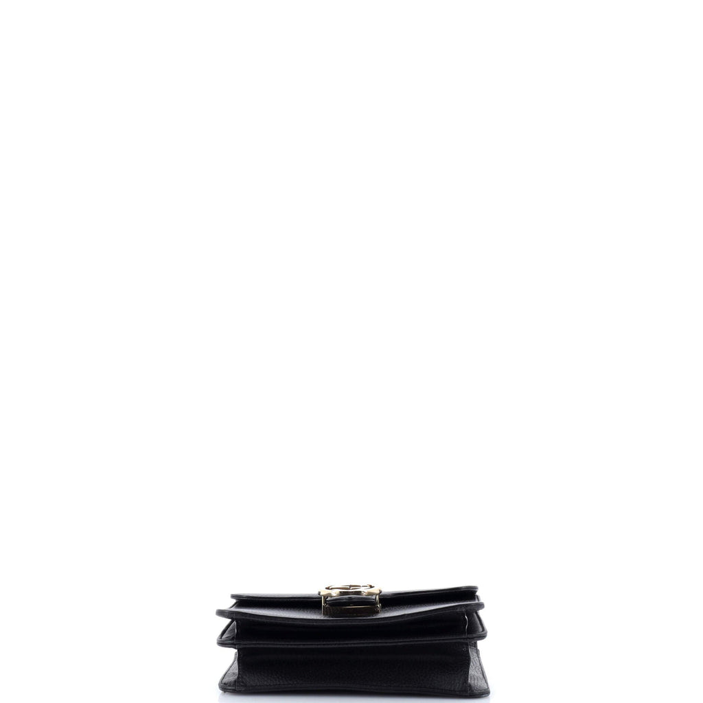 Interlocking Shoulder Bag Leather Small