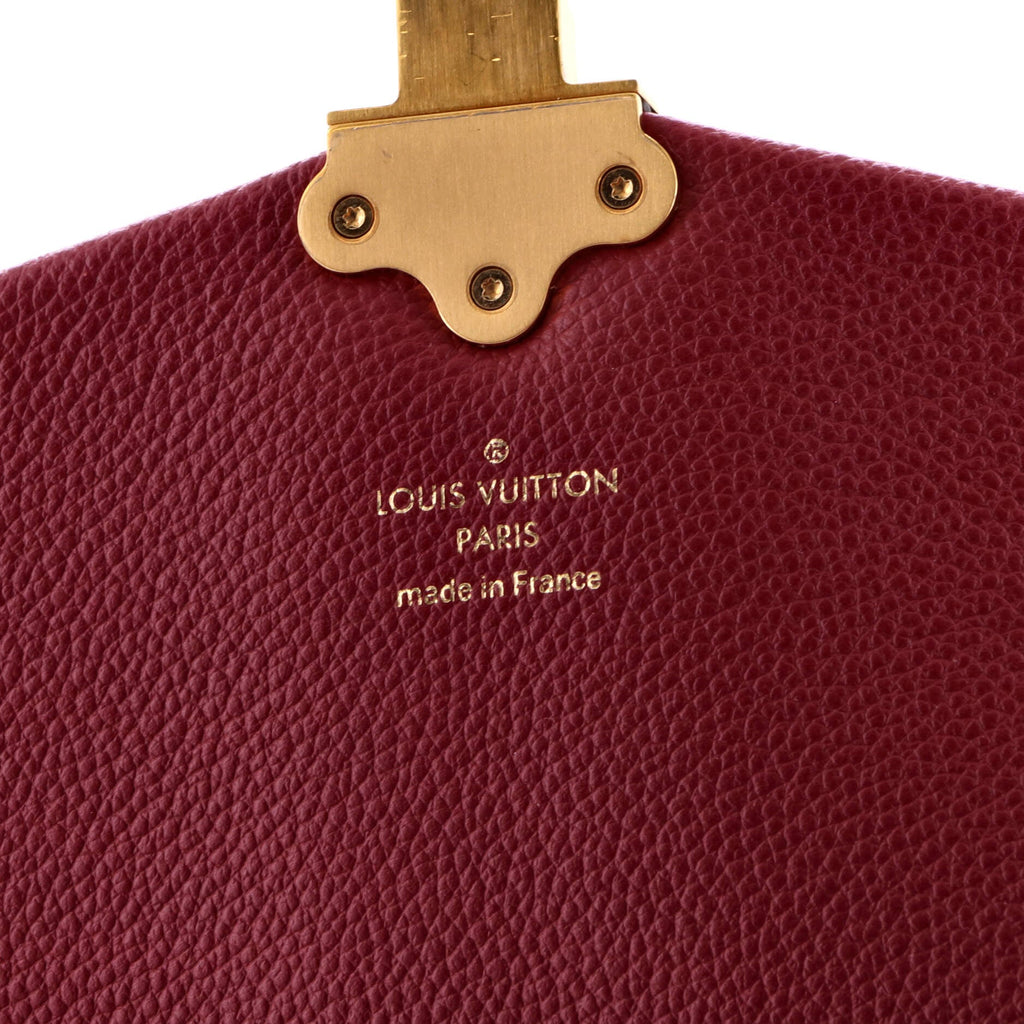 Clapton Handbag Damier and Leather PM