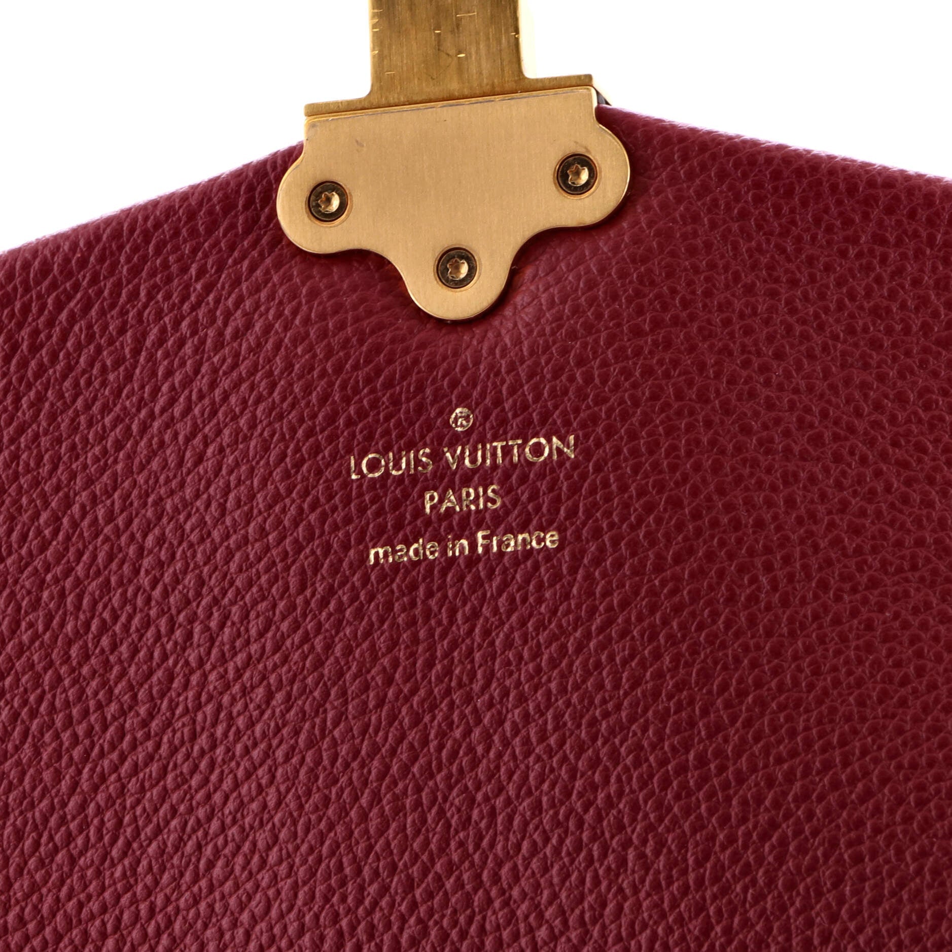 Clapton Handbag Damier and Leather PM