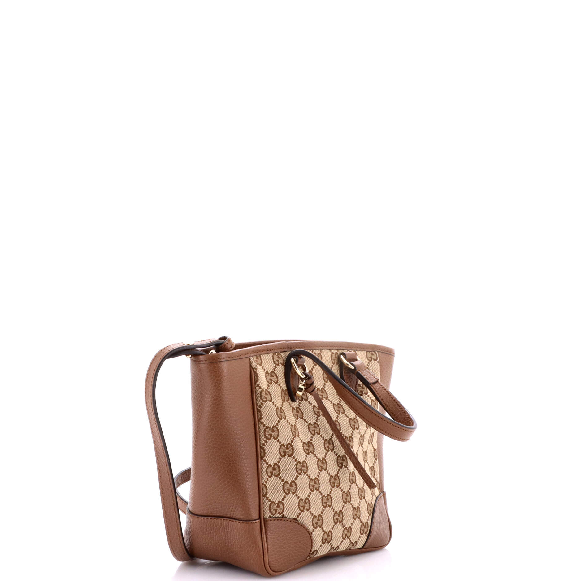 Bree Convertible Tote GG Canvas with Leather Small