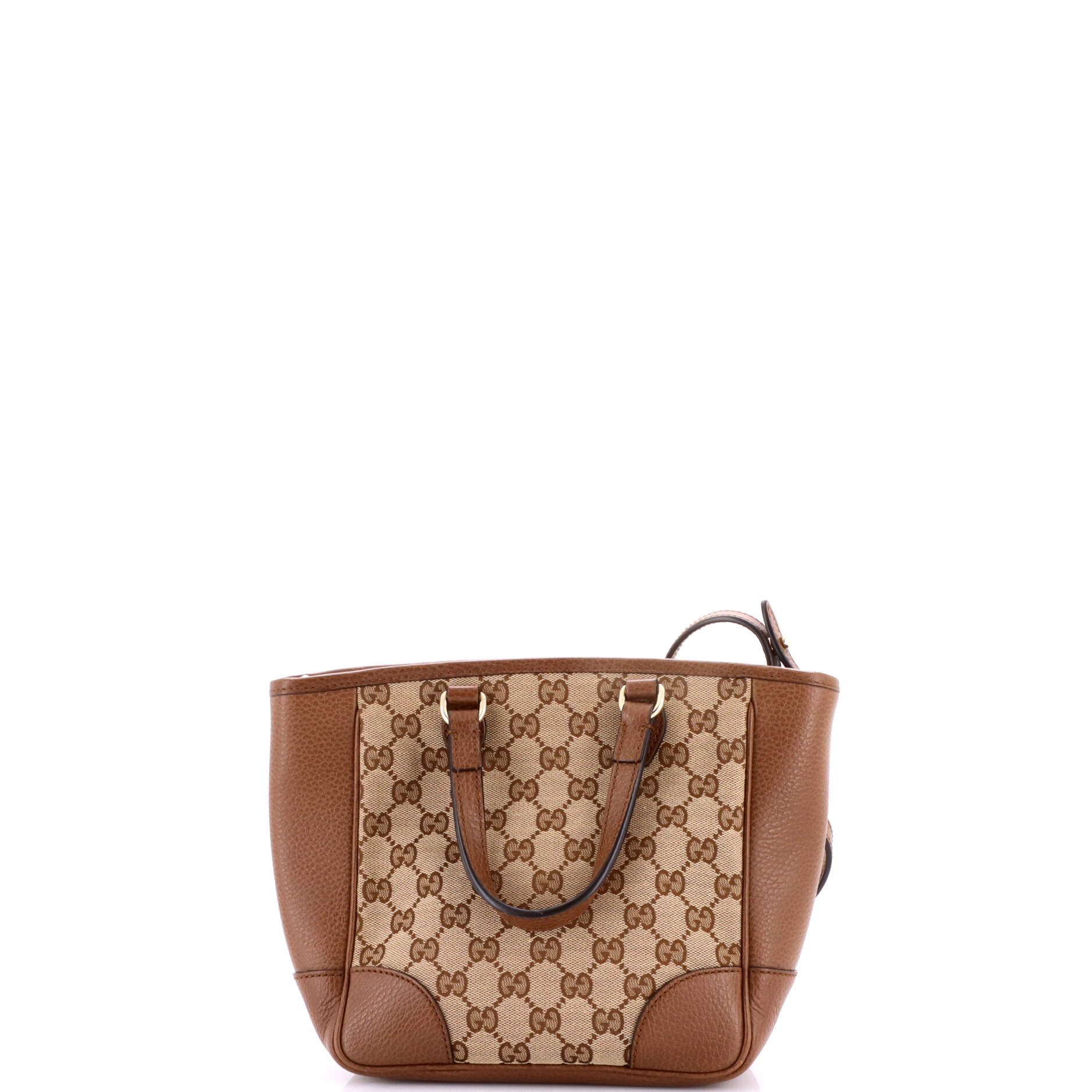 Bree Convertible Tote GG Canvas with Leather Small