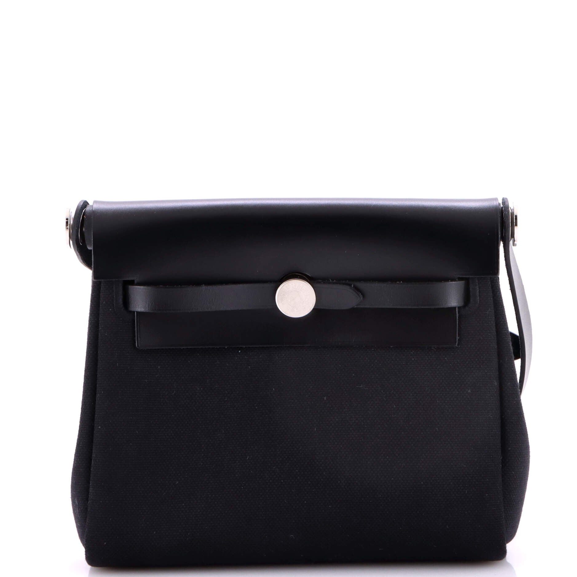 Herbag Zip Toile and Leather 20