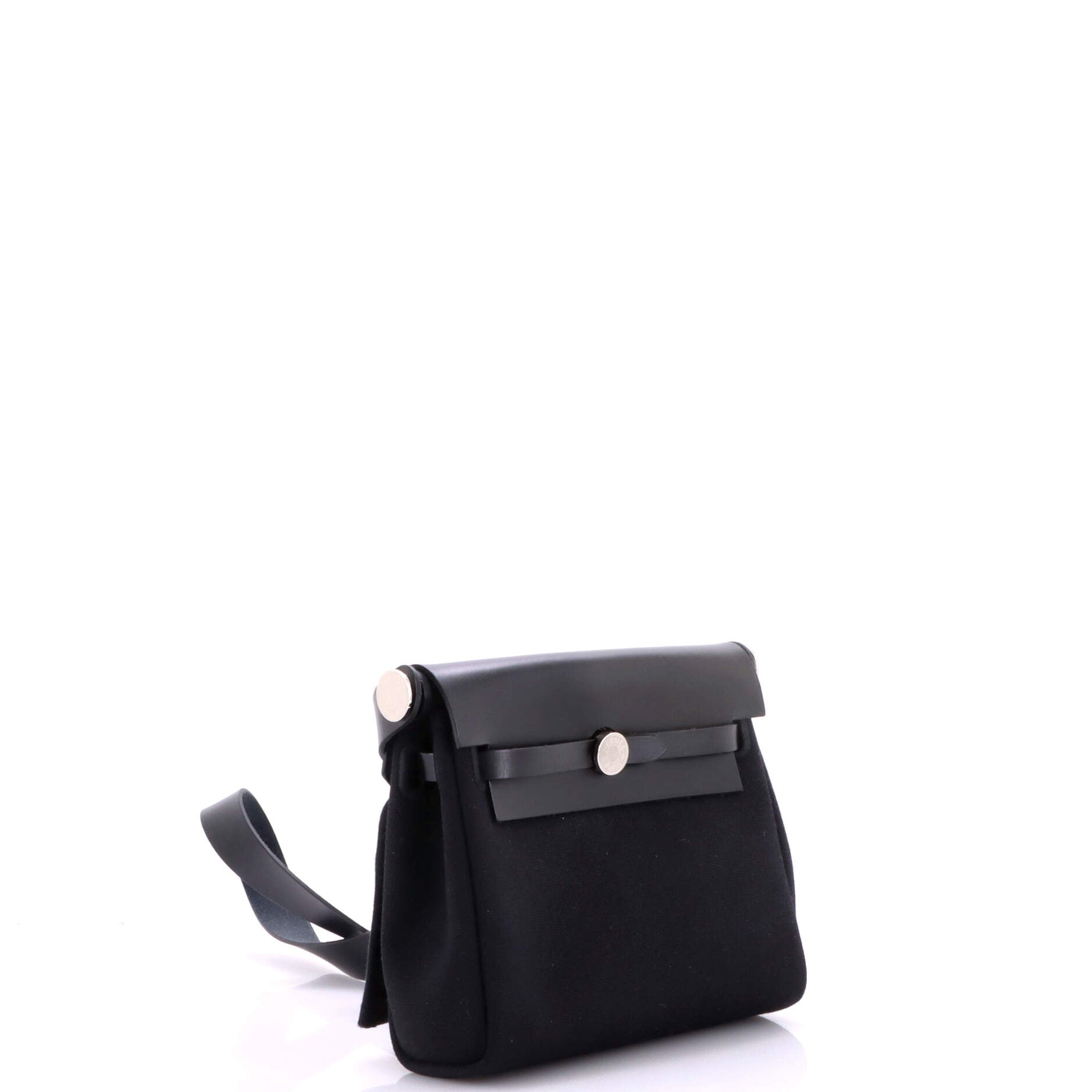 Herbag Zip Toile and Leather 20