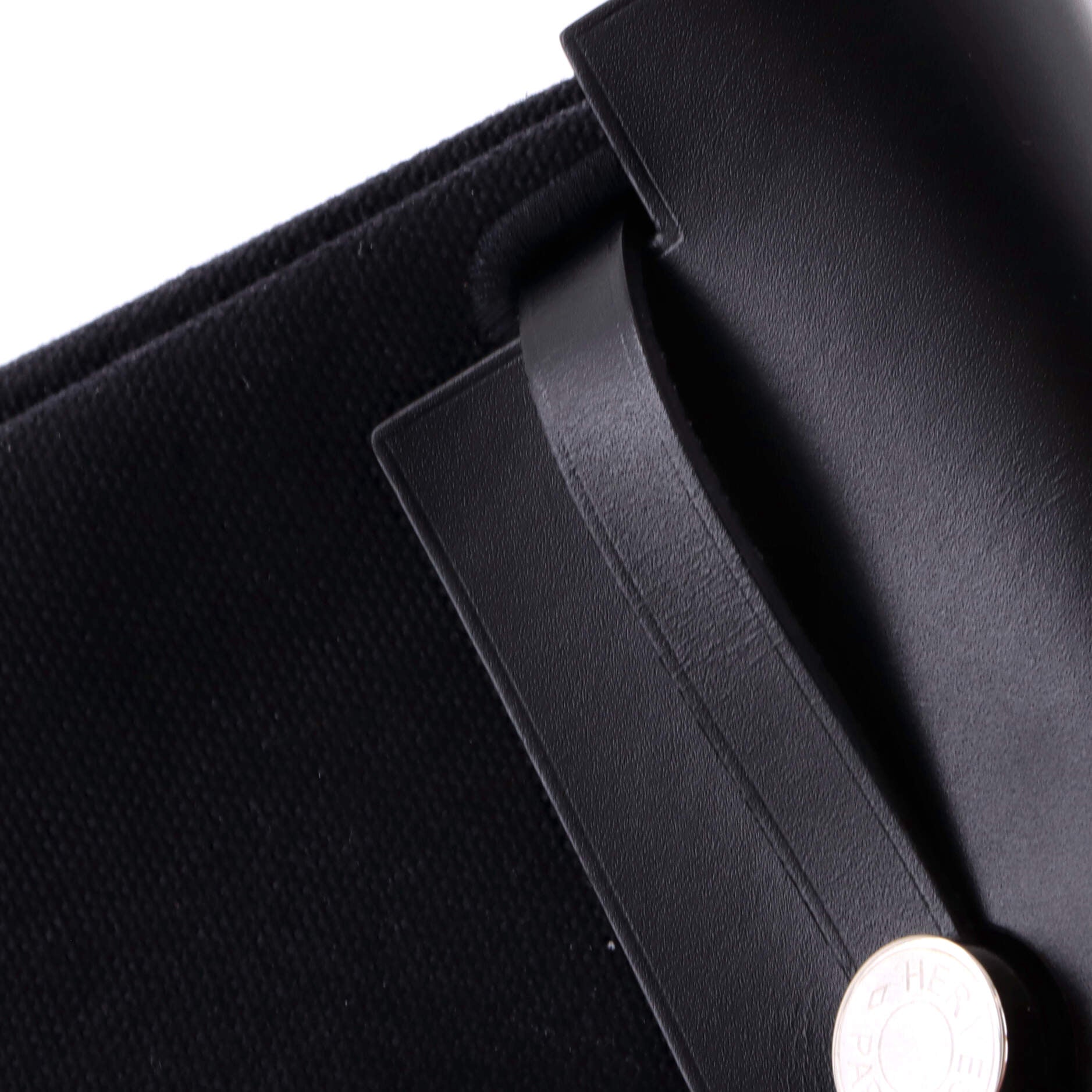 Herbag Zip Toile and Leather 20