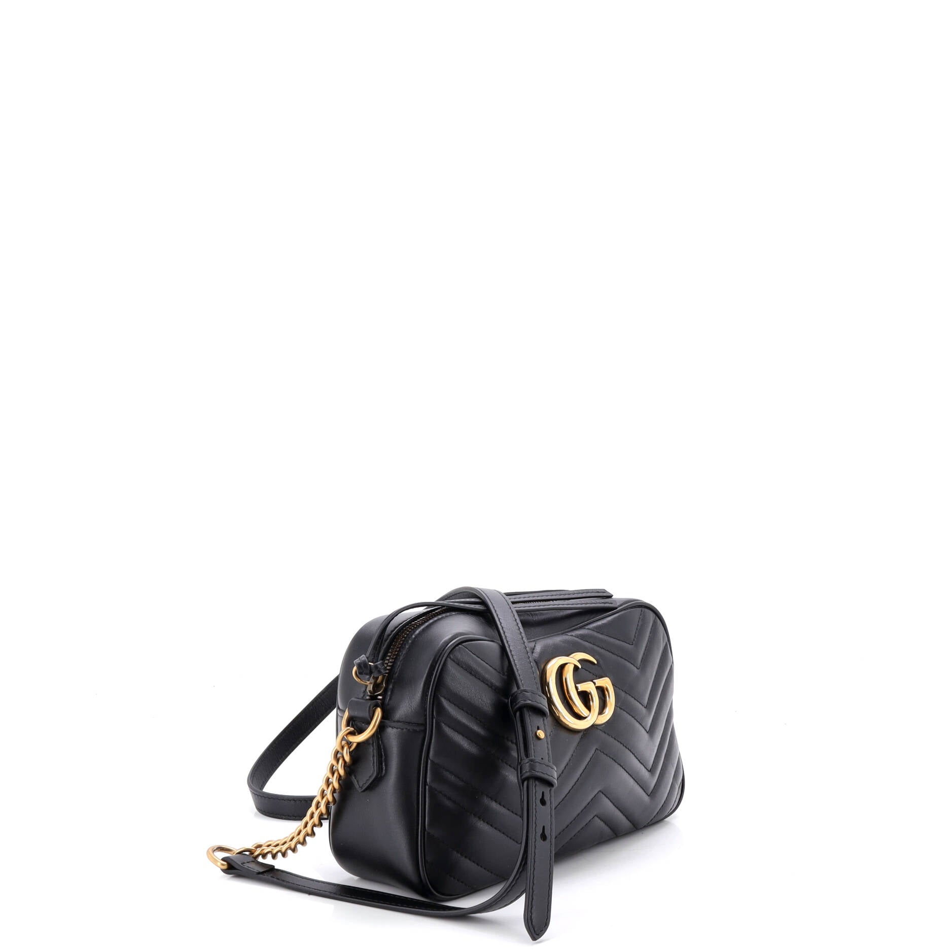 GG Marmont Shoulder Bag Matelasse Leather Small