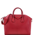 Antigona Bag Glazed Leather Medium
