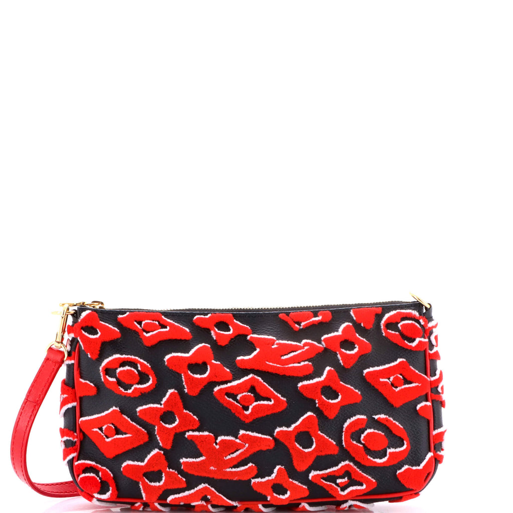 Pochette Accessoires NM Limited Edition Urs Fischer Tufted Monogram Canvas