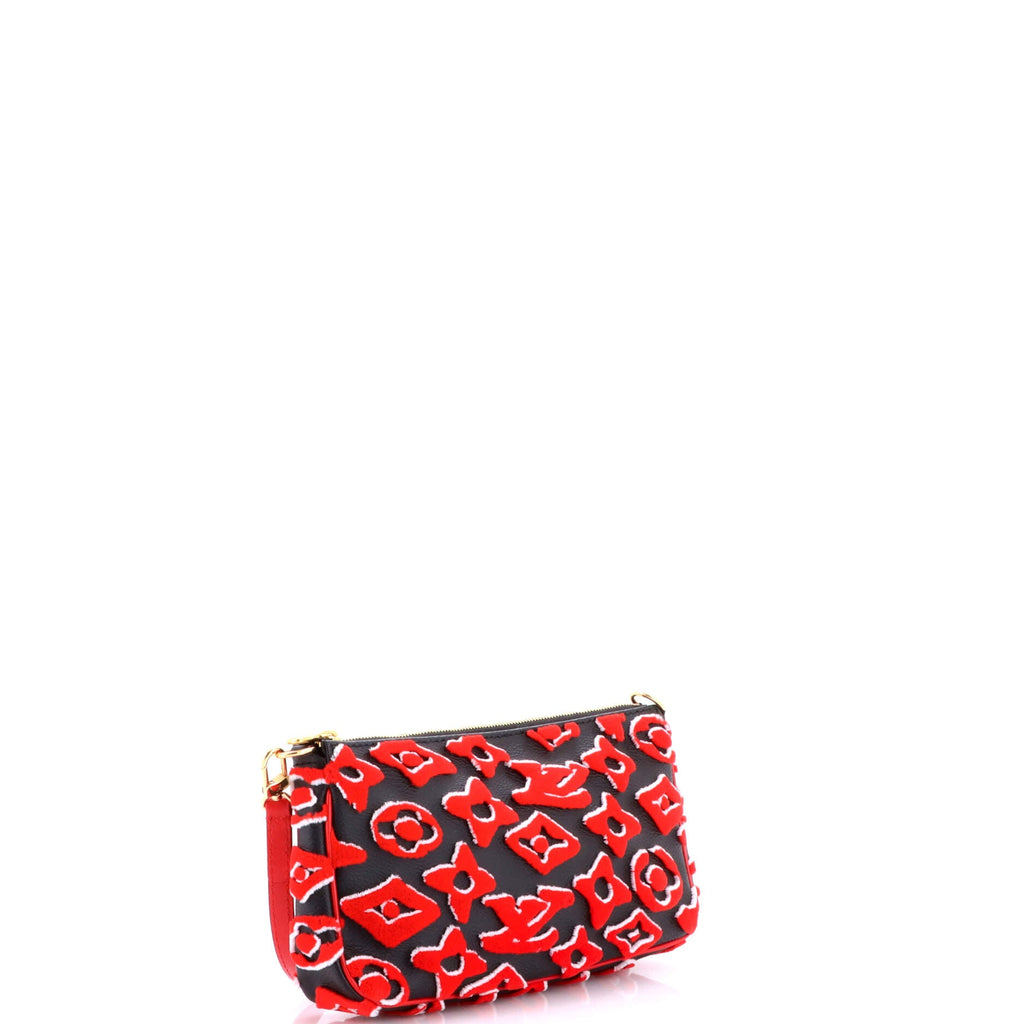 Pochette Accessoires NM Limited Edition Urs Fischer Tufted Monogram Canvas