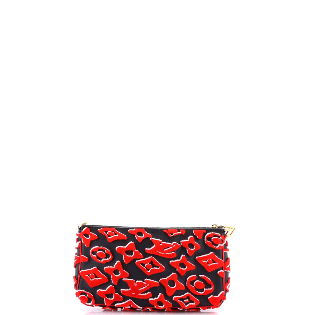 Pochette Accessoires NM Limited Edition Urs Fischer Tufted Monogram Canvas