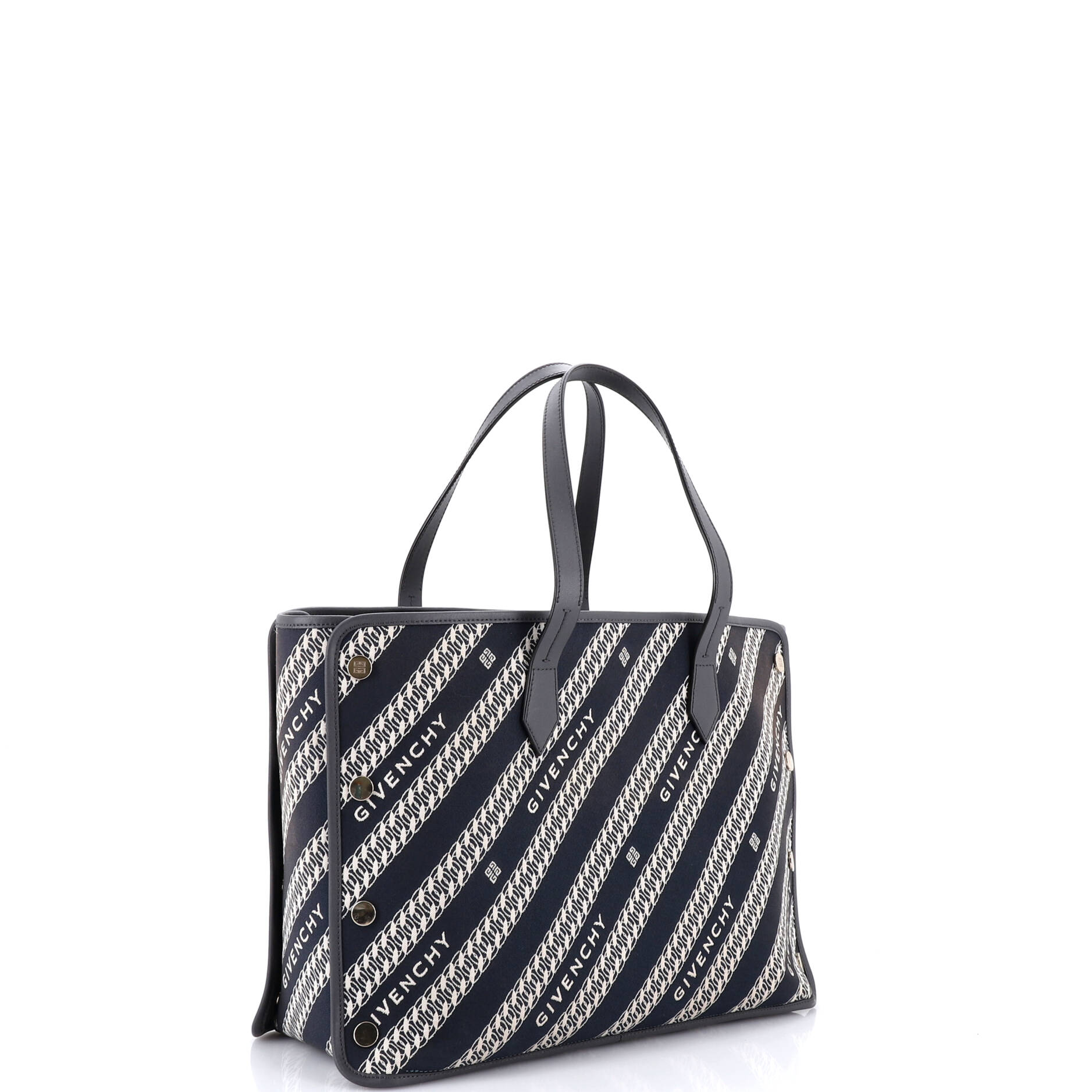 Bond Shopper Tote Logo Jacquard Canvas Medium