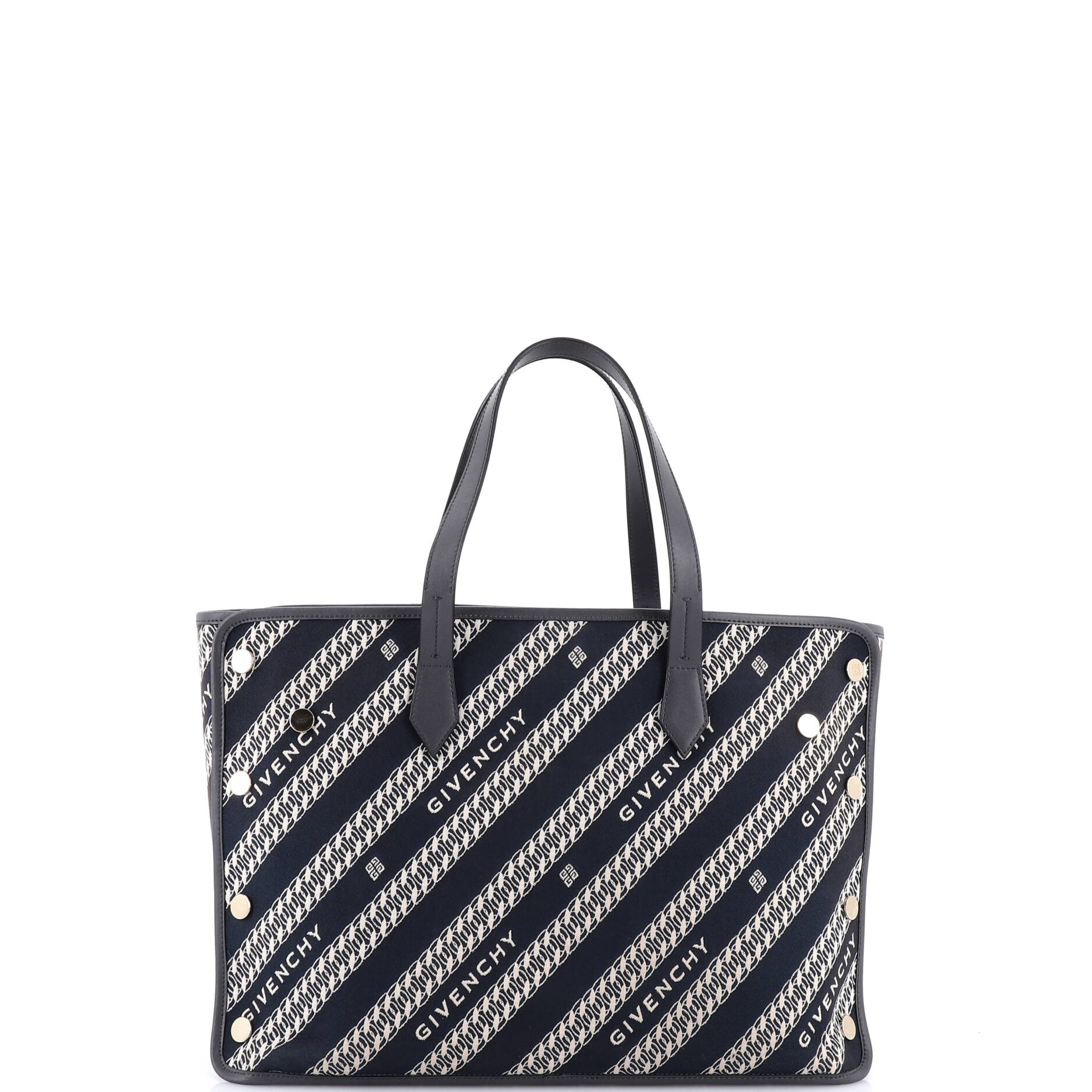 Bond Shopper Tote Logo Jacquard Canvas Medium