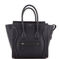 Luggage Bag Grainy Leather Micro