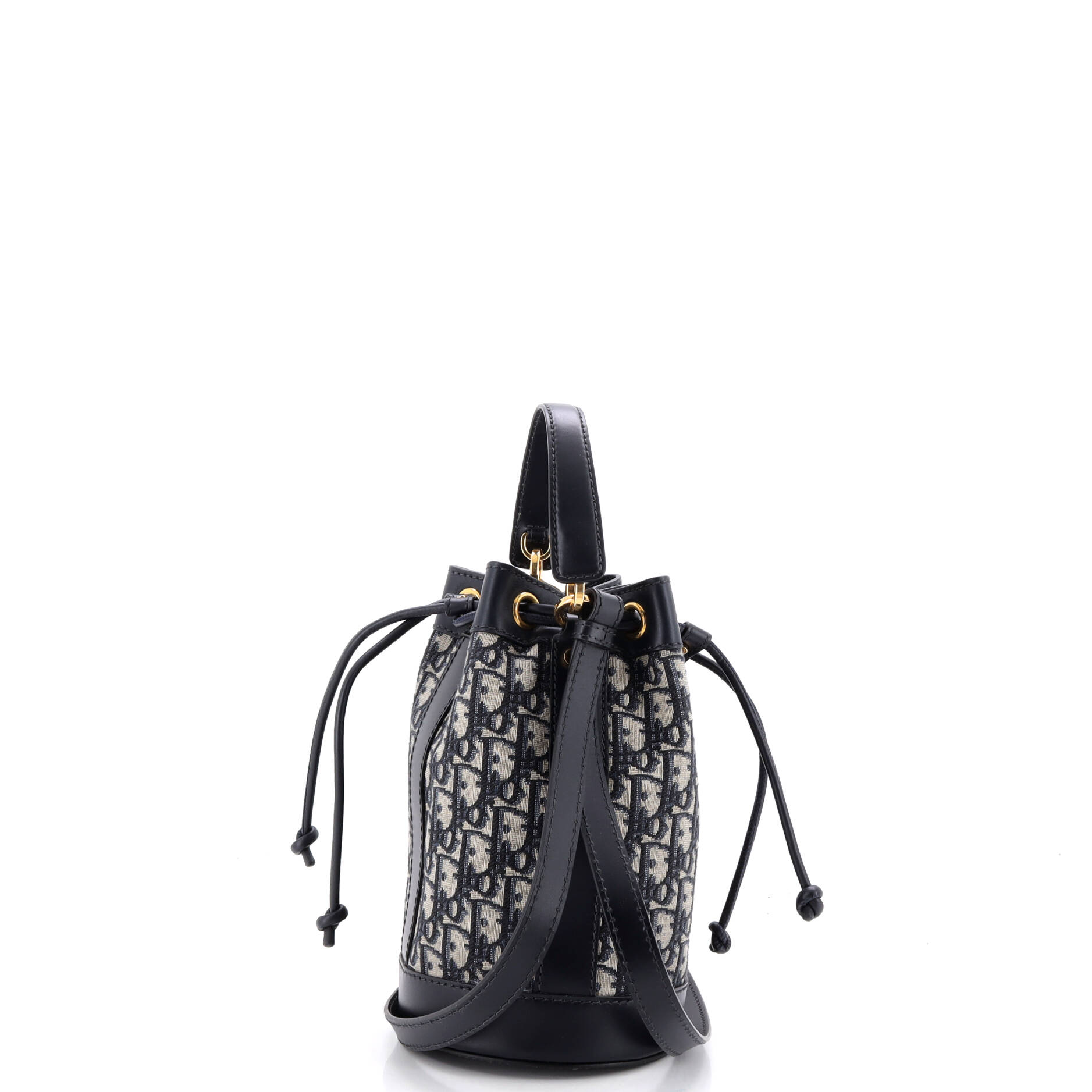 Drawstring Backpack Oblique Canvas Small