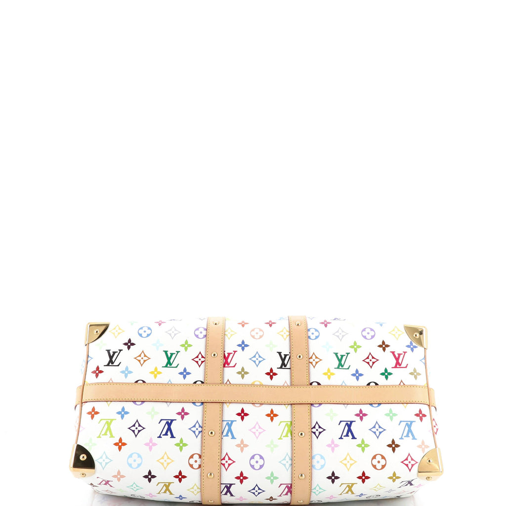 x Takashi Murakami Keepall Bandouliere Bag Monogram Multicolor 45