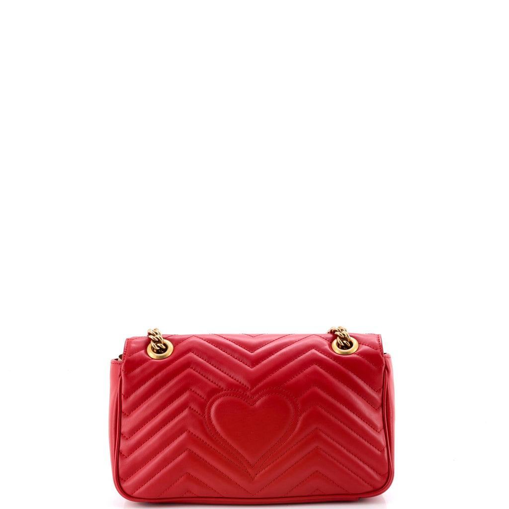 GG Marmont Flap Bag Matelasse Leather Medium