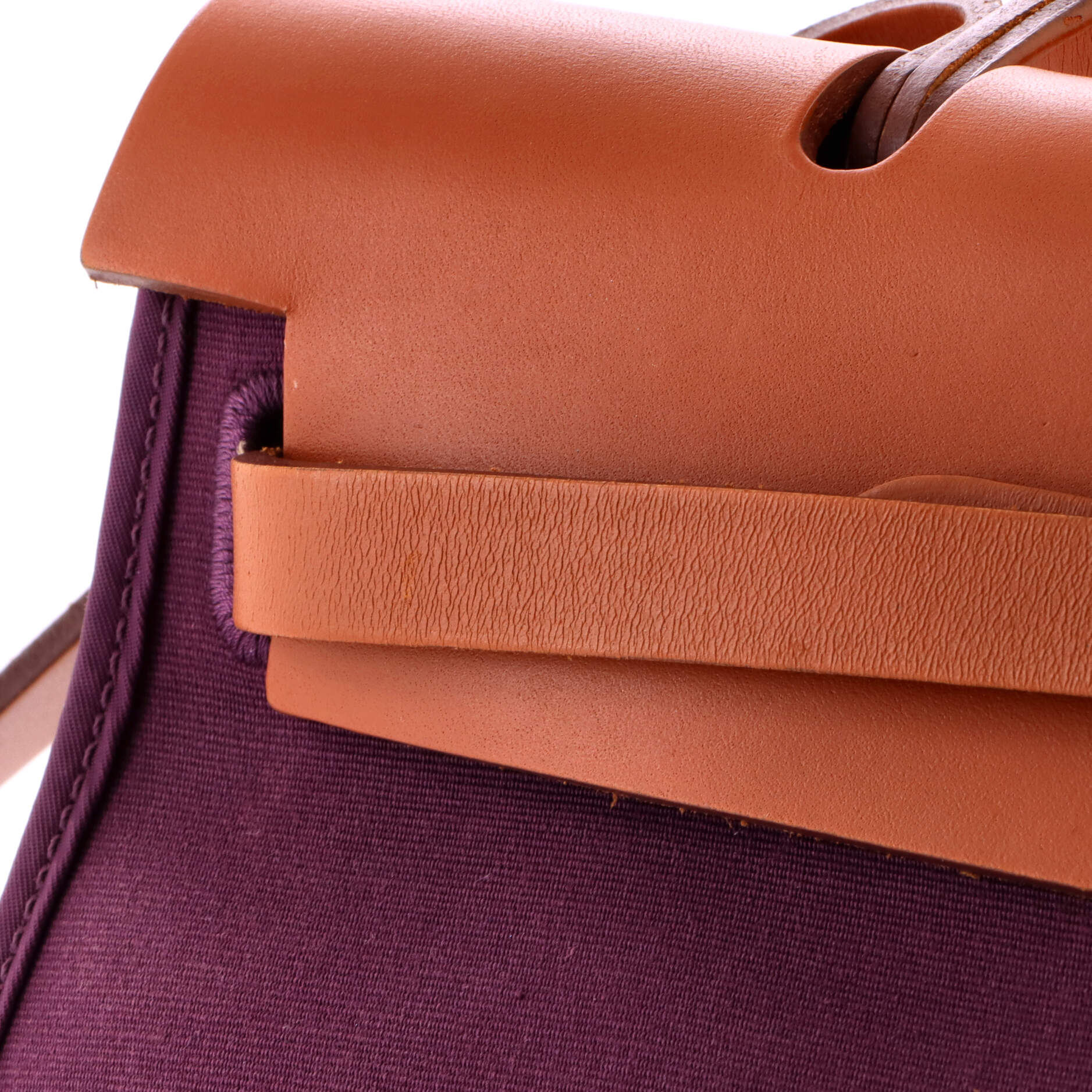 Herbag Zip Leather and Toile 31